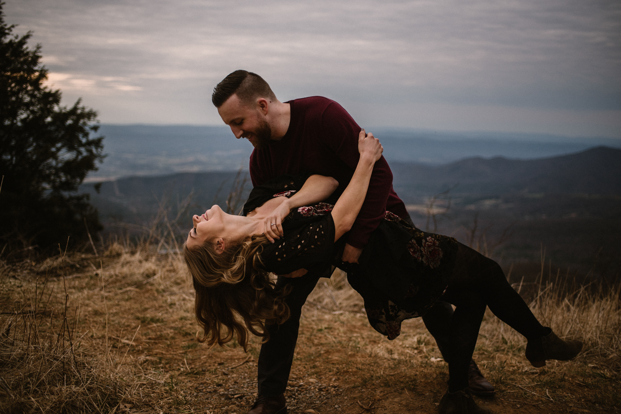 Nicole and Victor - Shenandoah National Park Engagement Photography - Blue Ridge Mountains Adventure Photography - White Sails Creative Photography_19.jpg