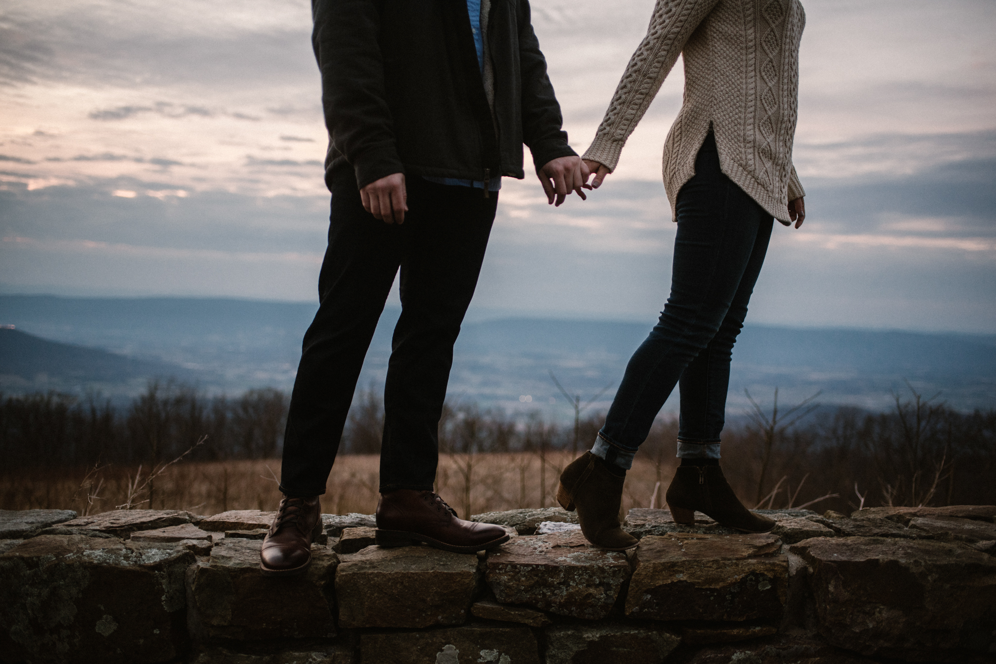 Nicole and Victor - Shenandoah National Park Engagement Photography - Blue Ridge Mountains Adventure Photography - White Sails Creative Photography_49.jpg