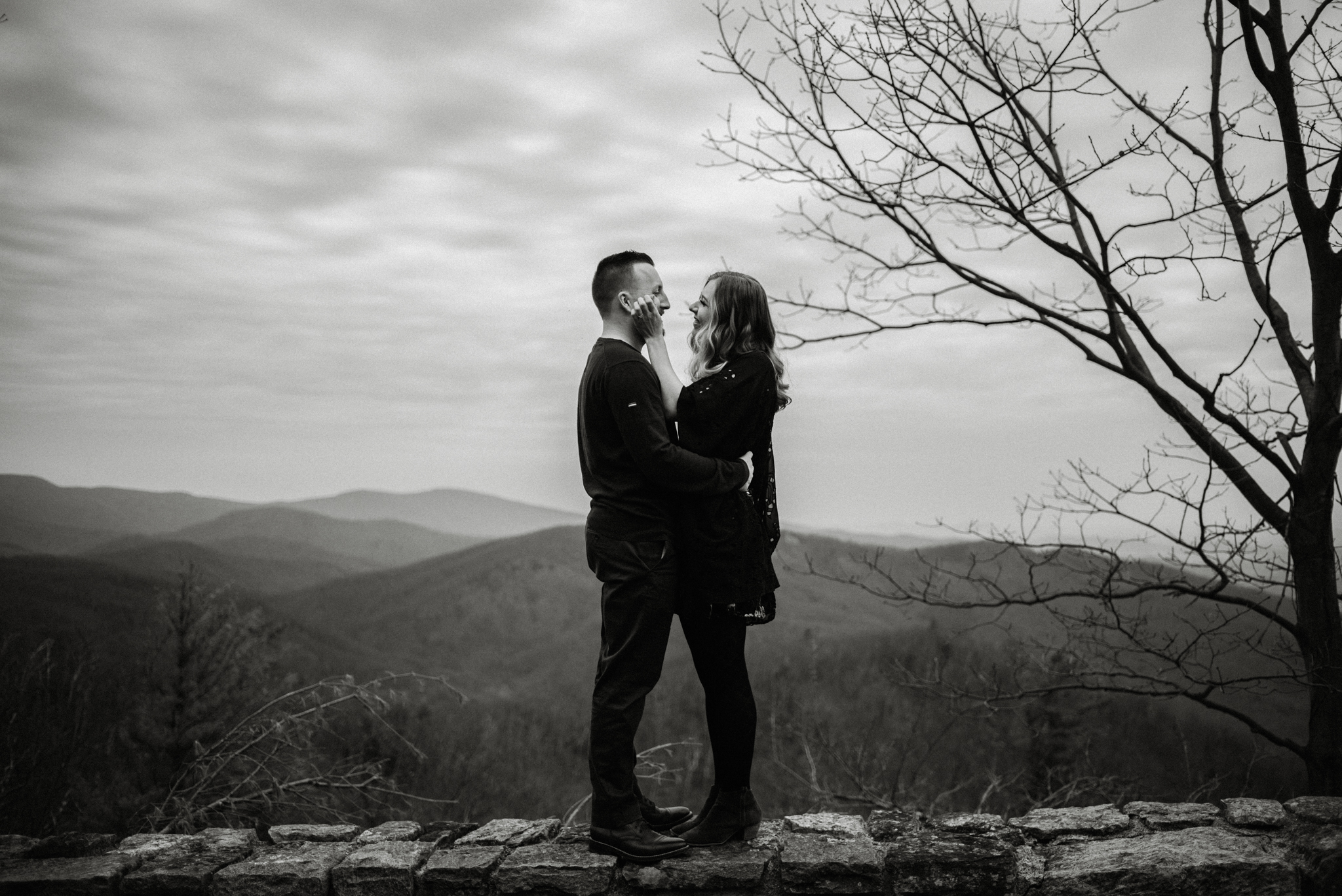 Nicole and Victor - Shenandoah National Park Engagement Photography - Blue Ridge Mountains Adventure Photography - White Sails Creative Photography.jpg