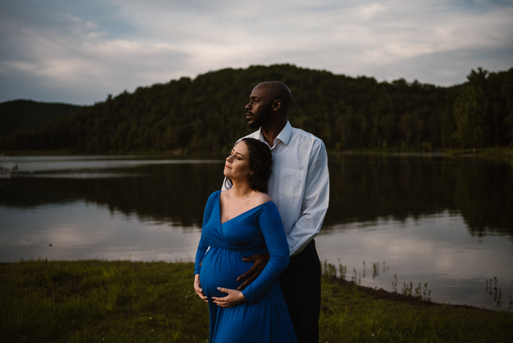 Rachel and Eric Adventurous Lake Maternity Session  Luray Virginia Maternity Photographer Blue Ridge Mountains_2.jpg