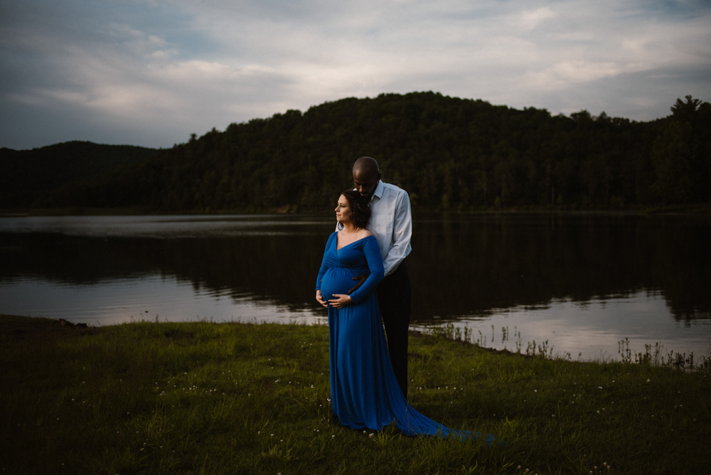 Rachel and Eric Adventurous Lake Maternity Session  Luray Virginia Maternity Photographer Blue Ridge Mountains_1.jpg