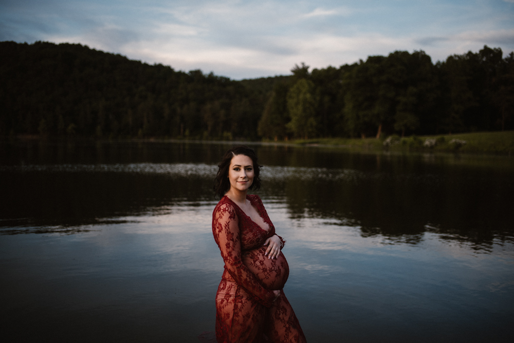 Rachel and Eric Adventurous Lake Maternity Session  Luray Virginia Maternity Photographer Blue Ridge Mountains_6.jpg