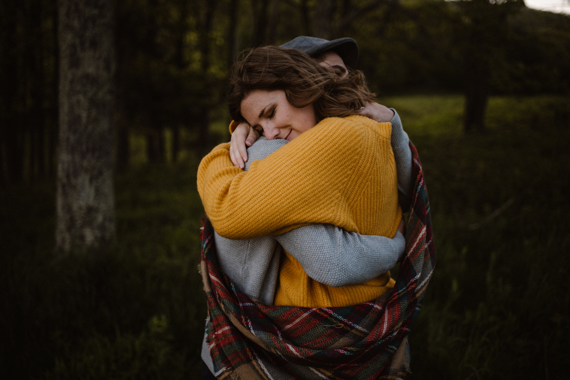 Sloane and Evan Sunrise Engagement Session in Shenandoah National Park - Things to Do in Luray Virginia - Adventurous Couple Photo Shoot White Sails Creative_25.jpg