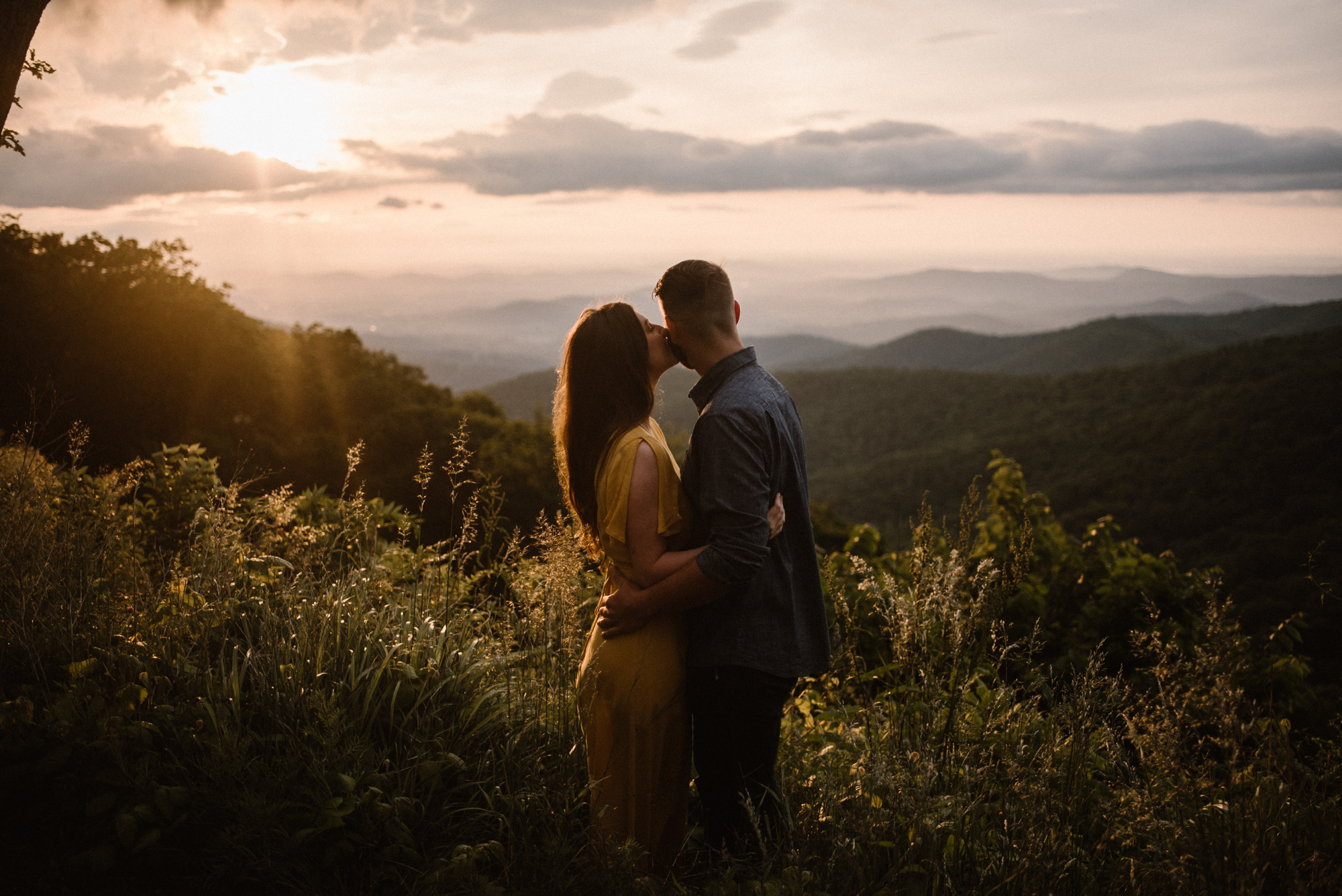 Camryn and Larry Sunrise Engagement Session in Shenandoah National Park - Things to Do in Luray Virginia - Adventurous Couple Photo Shoot White Sails Creative_13.jpg