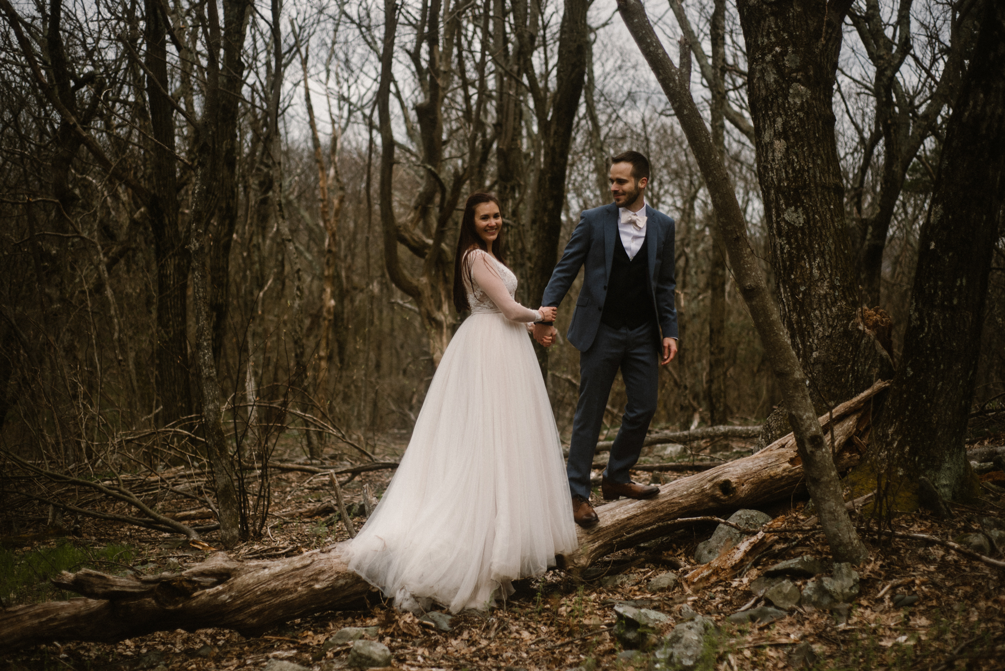 Paula and Andrew - Small Adventurous Wedding in Shenandoah National Park - Blue Ridge Mountain Wedding - White Sails Creative - Mountain Elopement_44.jpg