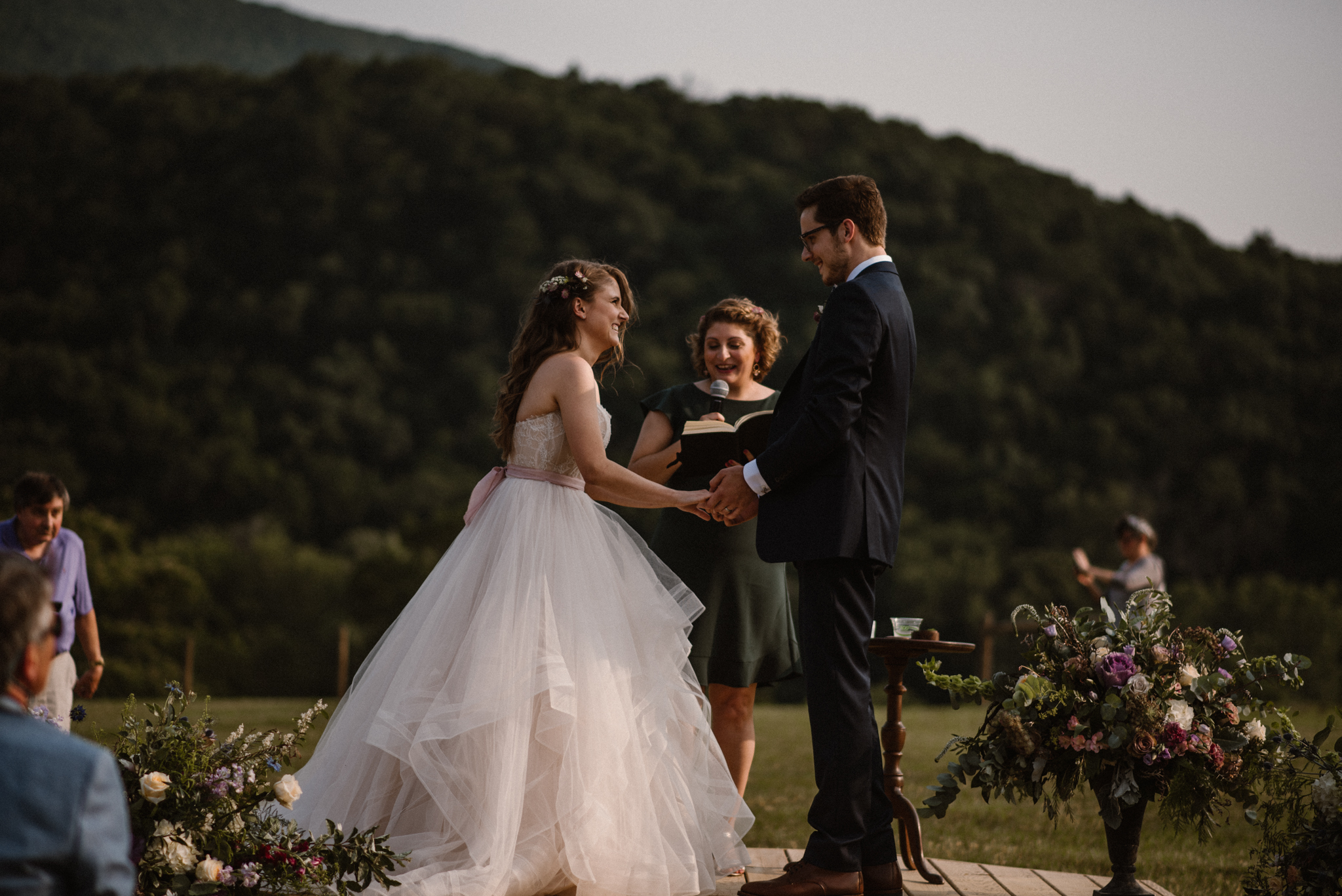 Rachel and Jackson's Virginia Backyard Wedding with Gorgeous Details - Romantic Dusty Color Scheme - Blue Ridge Mountain Wedding - Jane Austen Inspired Wedding - White Sails Photography _27.jpg