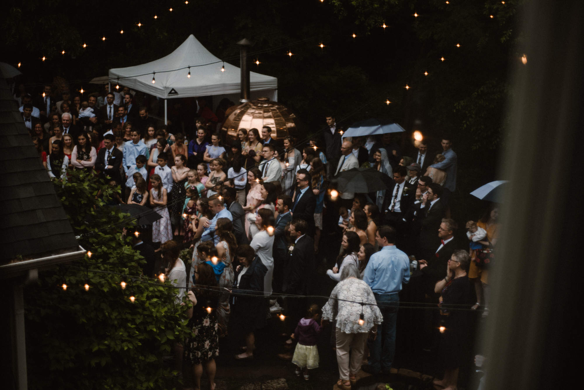 Mairi and Jude - Rainy Backyard Wedding - Intimate Wedding - Fun Reception Photos - Chicago Wedding Photographer - Catholic Wedding - White Sails Creative - Virginia Backyard Wedding Photographer_48.jpg