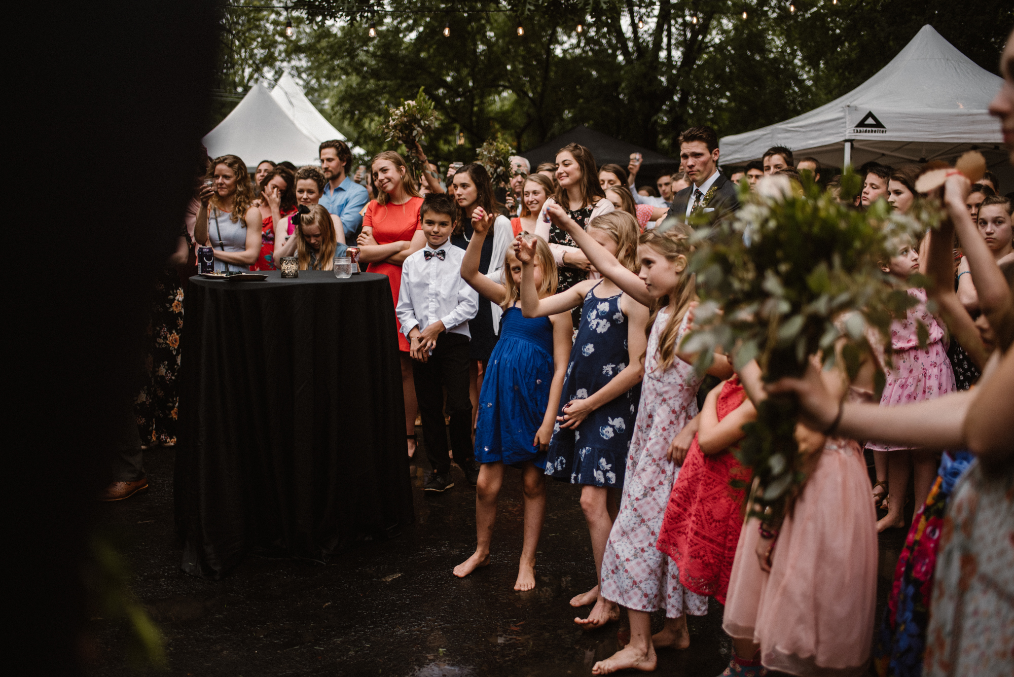 Mairi and Jude - Rainy Backyard Wedding - Intimate Wedding - Fun Reception Photos - Chicago Wedding Photographer - Catholic Wedding - White Sails Creative - Virginia Backyard Wedding Photographer_52.jpg