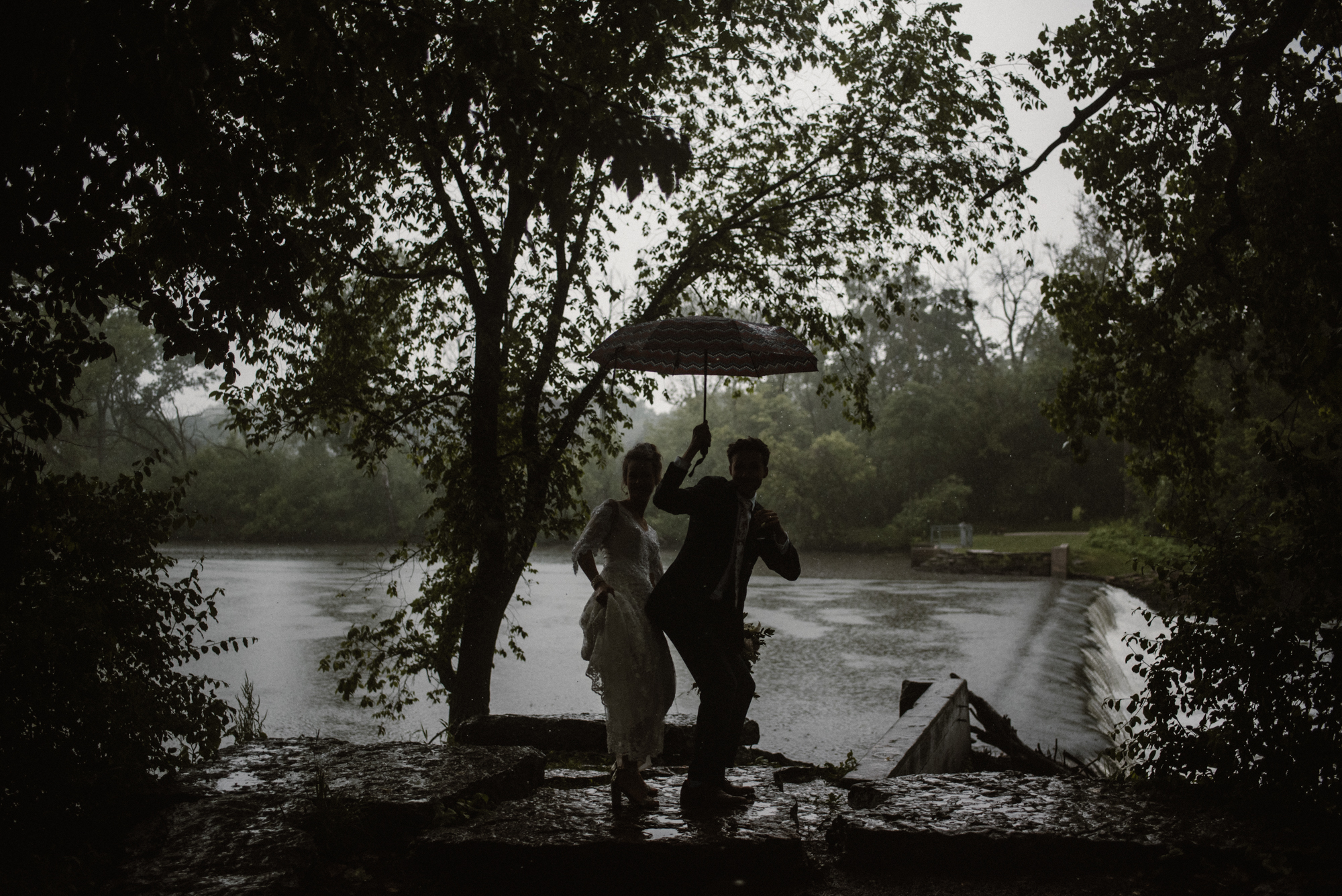 Mairi and Jude - Rainy Backyard Wedding - Intimate Wedding - Fun Reception Photos - Chicago Wedding Photographer - Catholic Wedding - White Sails Creative - Virginia Backyard Wedding Photographer_85.jpg