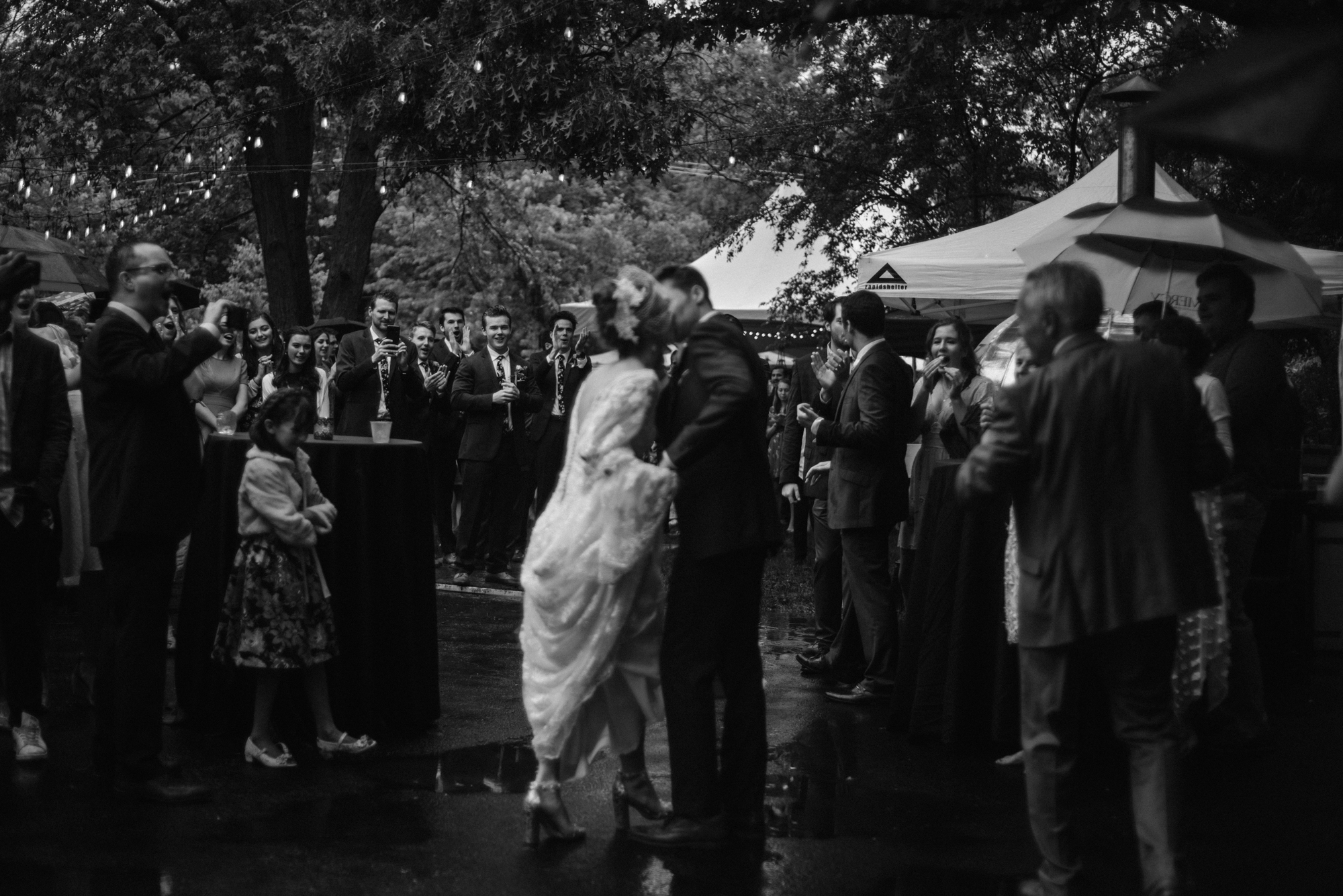 Mairi and Jude - Rainy Backyard Wedding - Intimate Wedding - Fun Reception Photos - Chicago Wedding Photographer - Catholic Wedding - White Sails Creative - Virginia Backyard Wedding Photographer_87.jpg