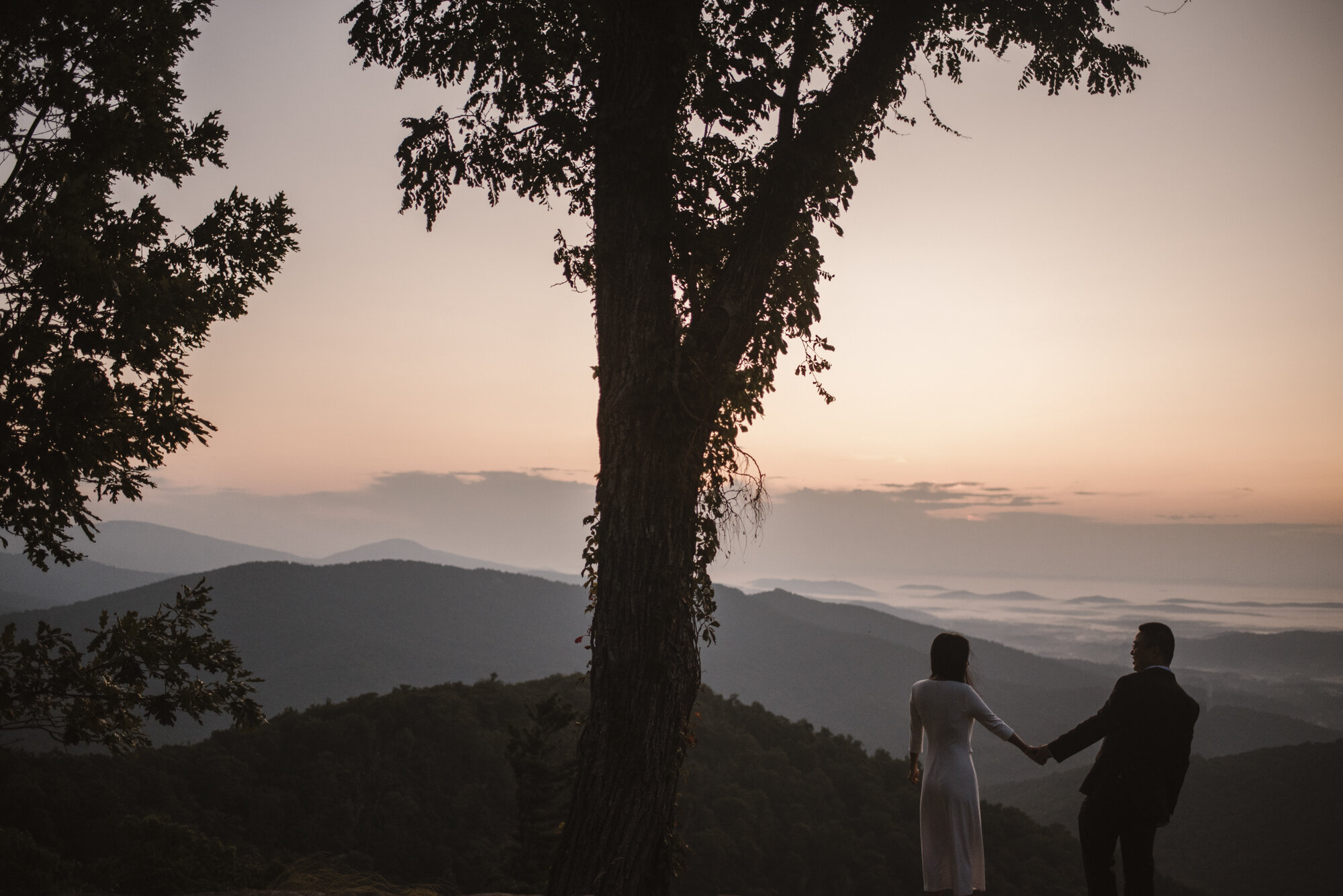 Shenandaoh National Park Adventure Elopement - Small Mountain Wedding - Blue Ridge Mountain Wedding - Sunrise Virginia Mountain Elopement - White Sails Photography_12.jpg