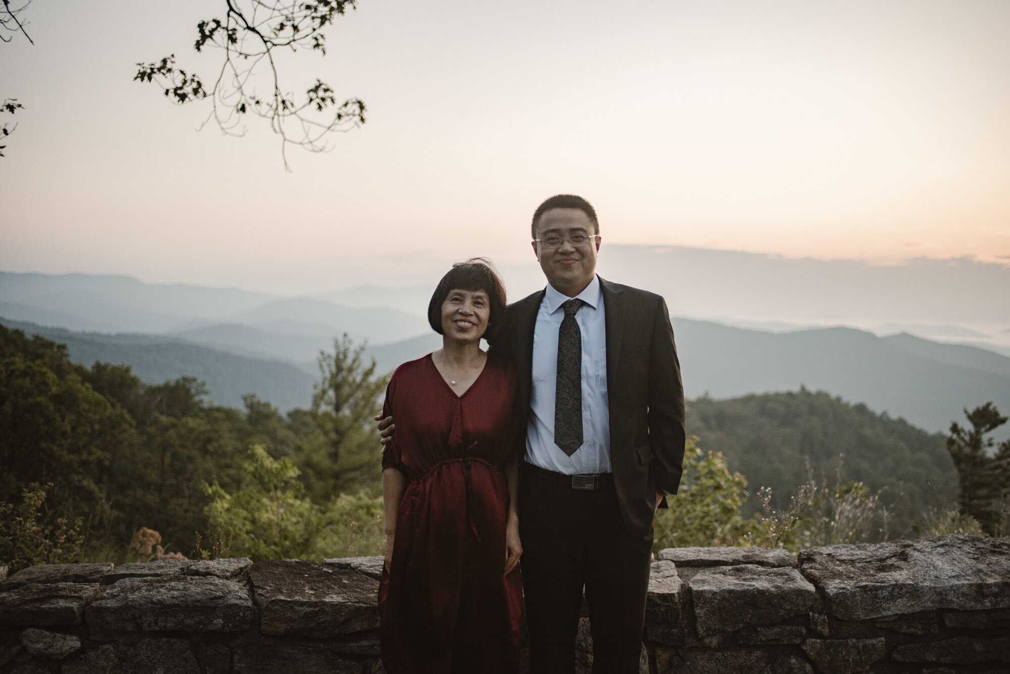 Shenandaoh National Park Adventure Elopement - Small Mountain Wedding - Blue Ridge Mountain Wedding - Sunrise Virginia Mountain Elopement - White Sails Photography_20.jpg