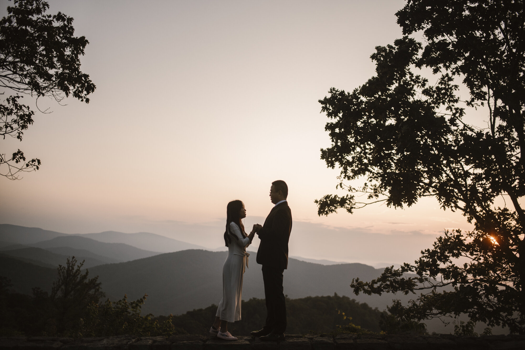 Shenandaoh National Park Adventure Elopement - Small Mountain Wedding - Blue Ridge Mountain Wedding - Sunrise Virginia Mountain Elopement - White Sails Photography_24.jpg