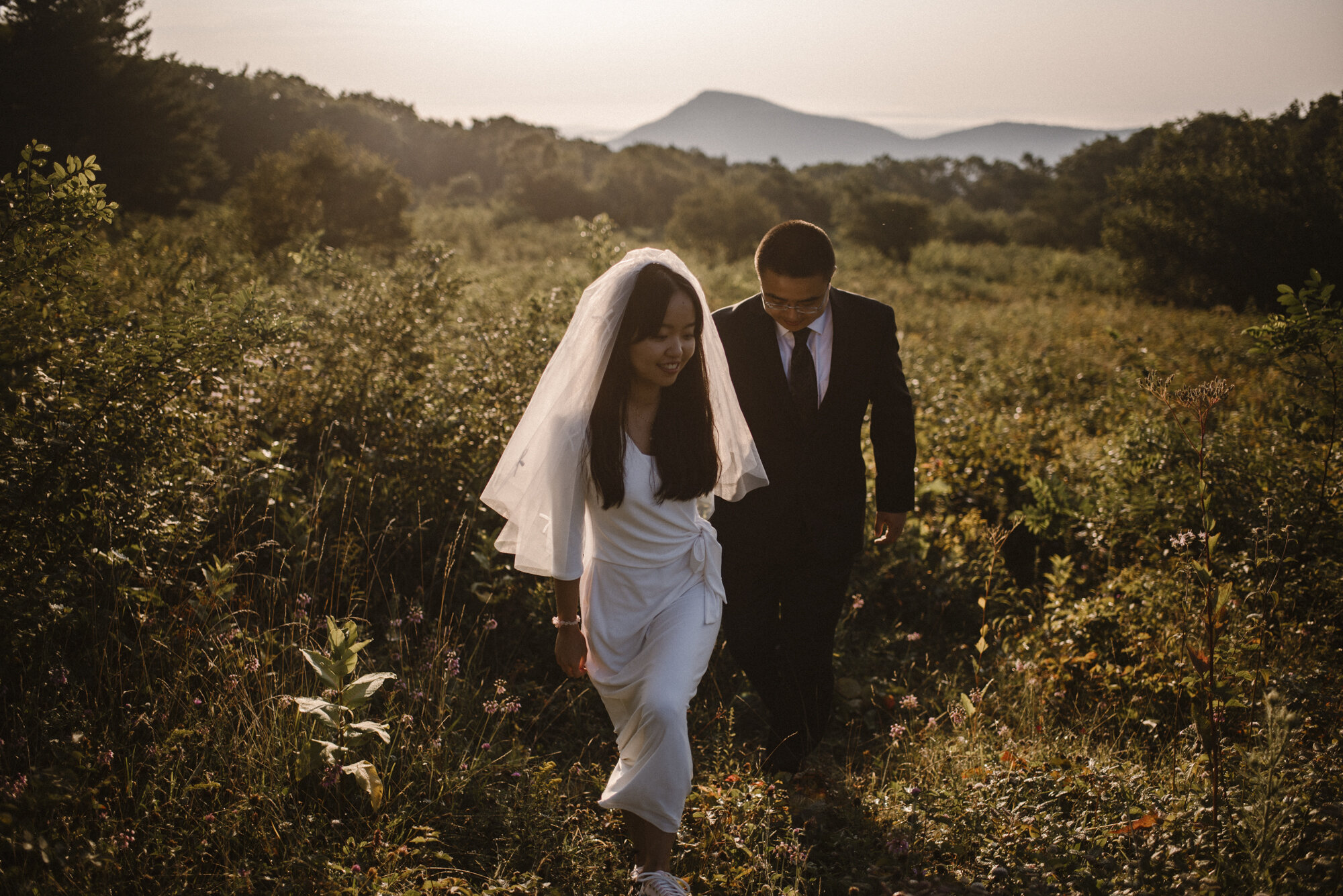 Shenandaoh National Park Adventure Elopement - Small Mountain Wedding - Blue Ridge Mountain Wedding - Sunrise Virginia Mountain Elopement - White Sails Photography_35.jpg