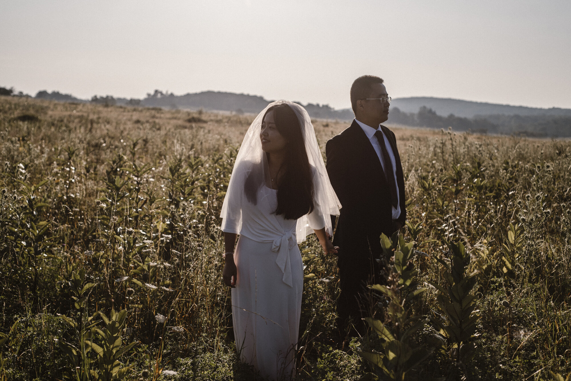 Shenandaoh National Park Adventure Elopement - Small Mountain Wedding - Blue Ridge Mountain Wedding - Sunrise Virginia Mountain Elopement - White Sails Photography_44.jpg