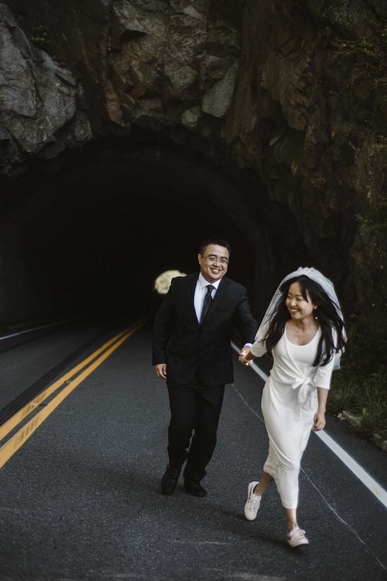 Shenandaoh National Park Adventure Elopement - Small Mountain Wedding - Blue Ridge Mountain Wedding - Sunrise Virginia Mountain Elopement - White Sails Photography_51.jpg