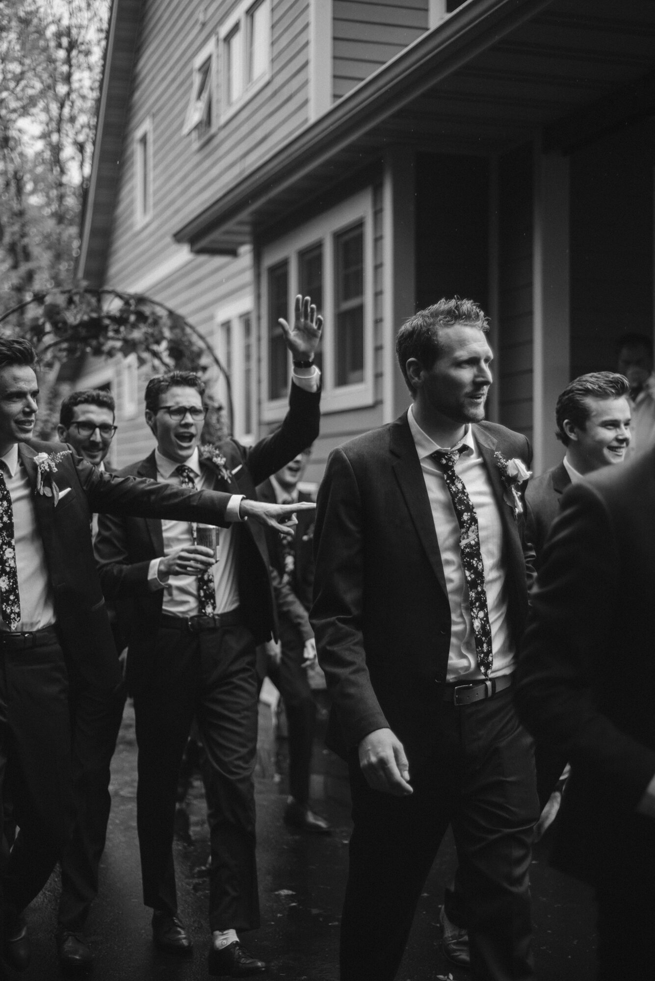 Mairi and Jude - Rainy Backyard Wedding - Intimate Wedding - Fun Reception Photos - Chicago Wedding Photographer - Catholic Wedding - White Sails Creative - Virginia Backyard Wedding Photographer_14.jpg