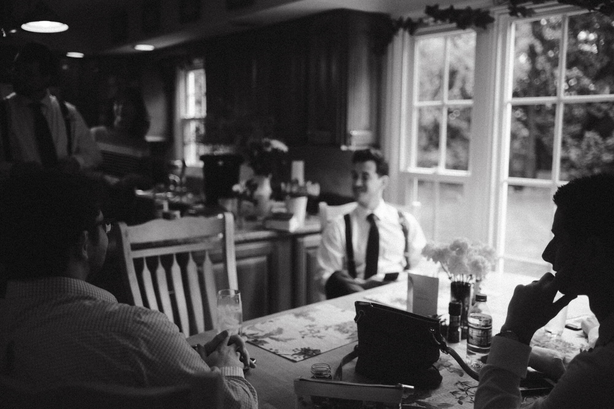 Alli and Mitchell - Rainy Backyard Wedding - Intimate Wedding - Fun Reception Photos - Virginia Wedding Photographer - Documentary Wedding Photography - White Sails Creative - Virginia Backyard Wedding Photographer_10.jpg