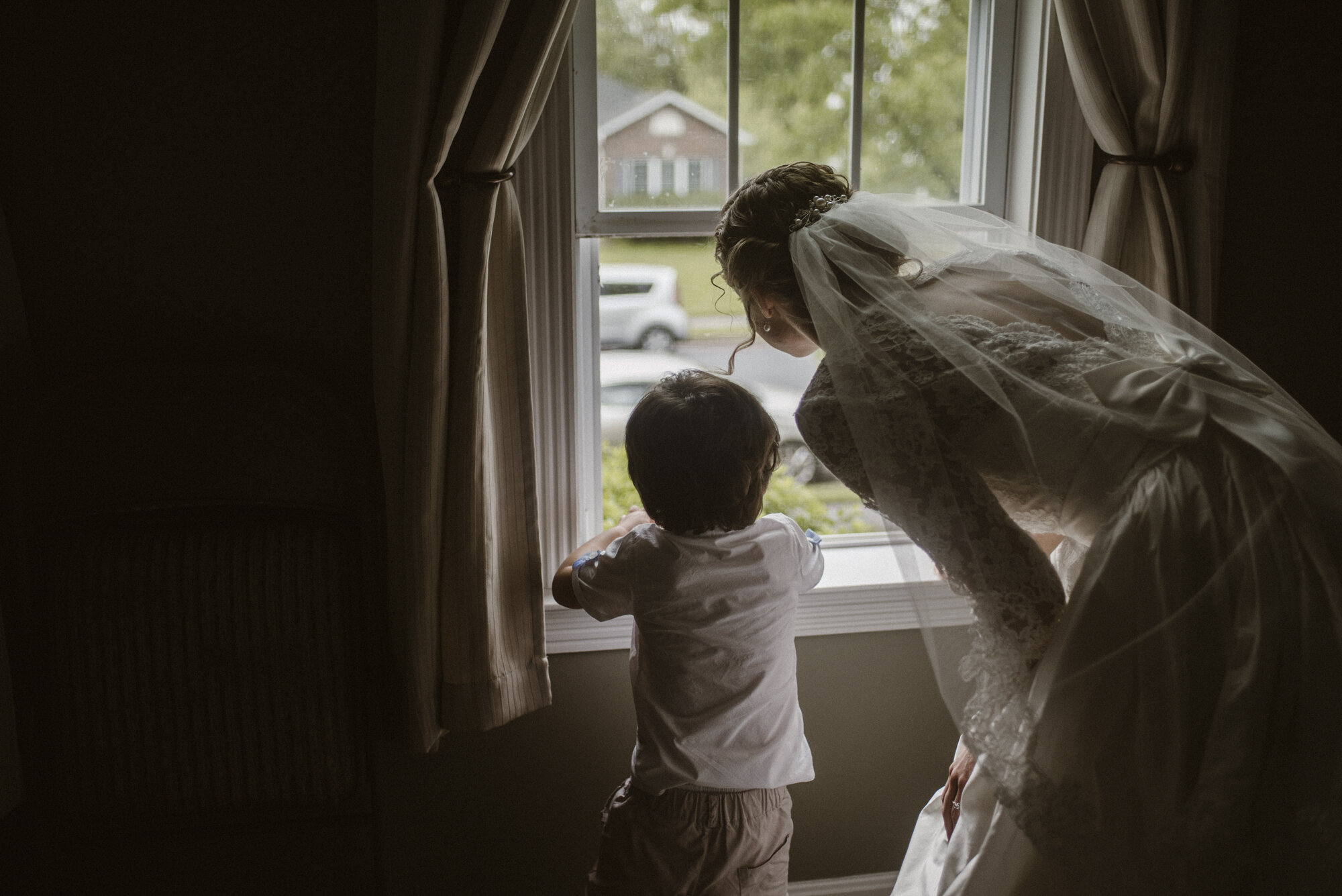 Alli and Mitchell - Rainy Backyard Wedding - Intimate Wedding - Fun Reception Photos - Virginia Wedding Photographer - Documentary Wedding Photography - White Sails Creative - Virginia Backyard Wedding Photographer_45.jpg