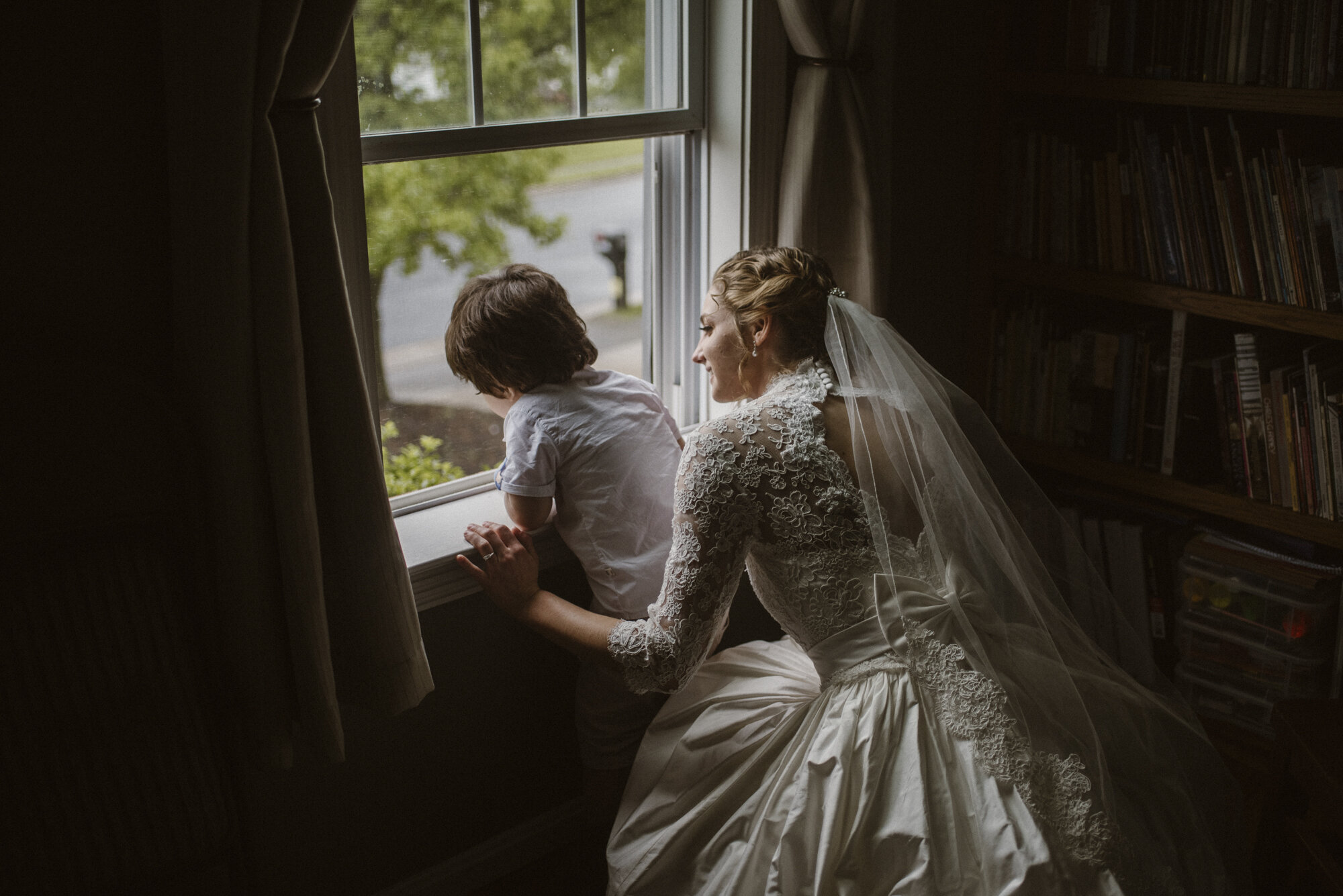 Alli and Mitchell - Rainy Backyard Wedding - Intimate Wedding - Fun Reception Photos - Virginia Wedding Photographer - Documentary Wedding Photography - White Sails Creative - Virginia Backyard Wedding Photographer_46.jpg