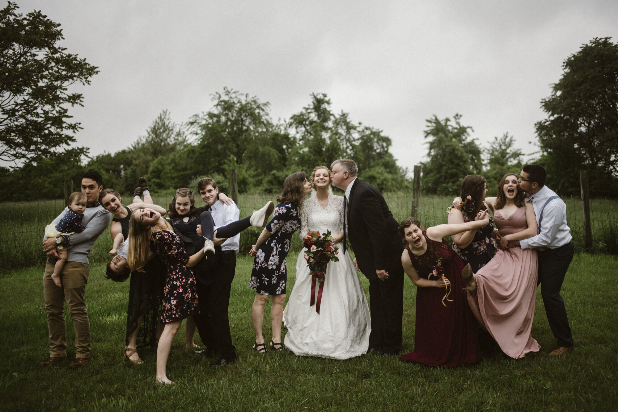 Alli and Mitchell - Rainy Backyard Wedding - Intimate Wedding - Fun Reception Photos - Virginia Wedding Photographer - Documentary Wedding Photography - White Sails Creative - Virginia Backyard Wedding Photographer_47.jpg