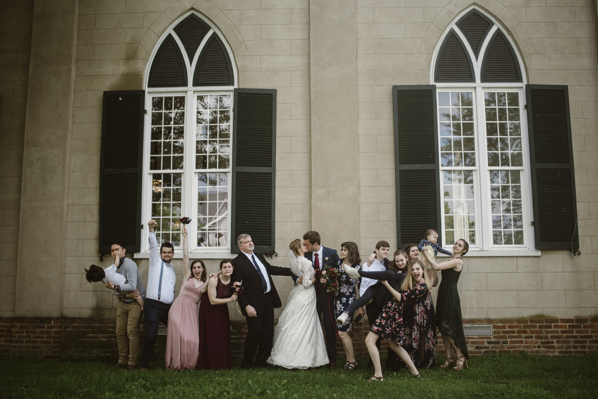 Alli and Mitchell - Rainy Backyard Wedding - Intimate Wedding - Fun Reception Photos - Virginia Wedding Photographer - Documentary Wedding Photography - White Sails Creative - Virginia Backyard Wedding Photographer_92.jpg