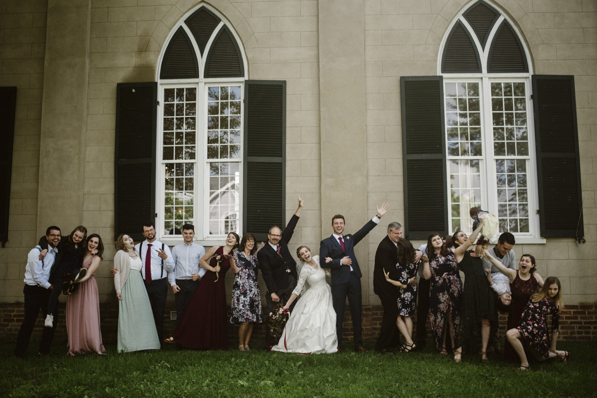 Alli and Mitchell - Rainy Backyard Wedding - Intimate Wedding - Fun Reception Photos - Virginia Wedding Photographer - Documentary Wedding Photography - White Sails Creative - Virginia Backyard Wedding Photographer_94.jpg