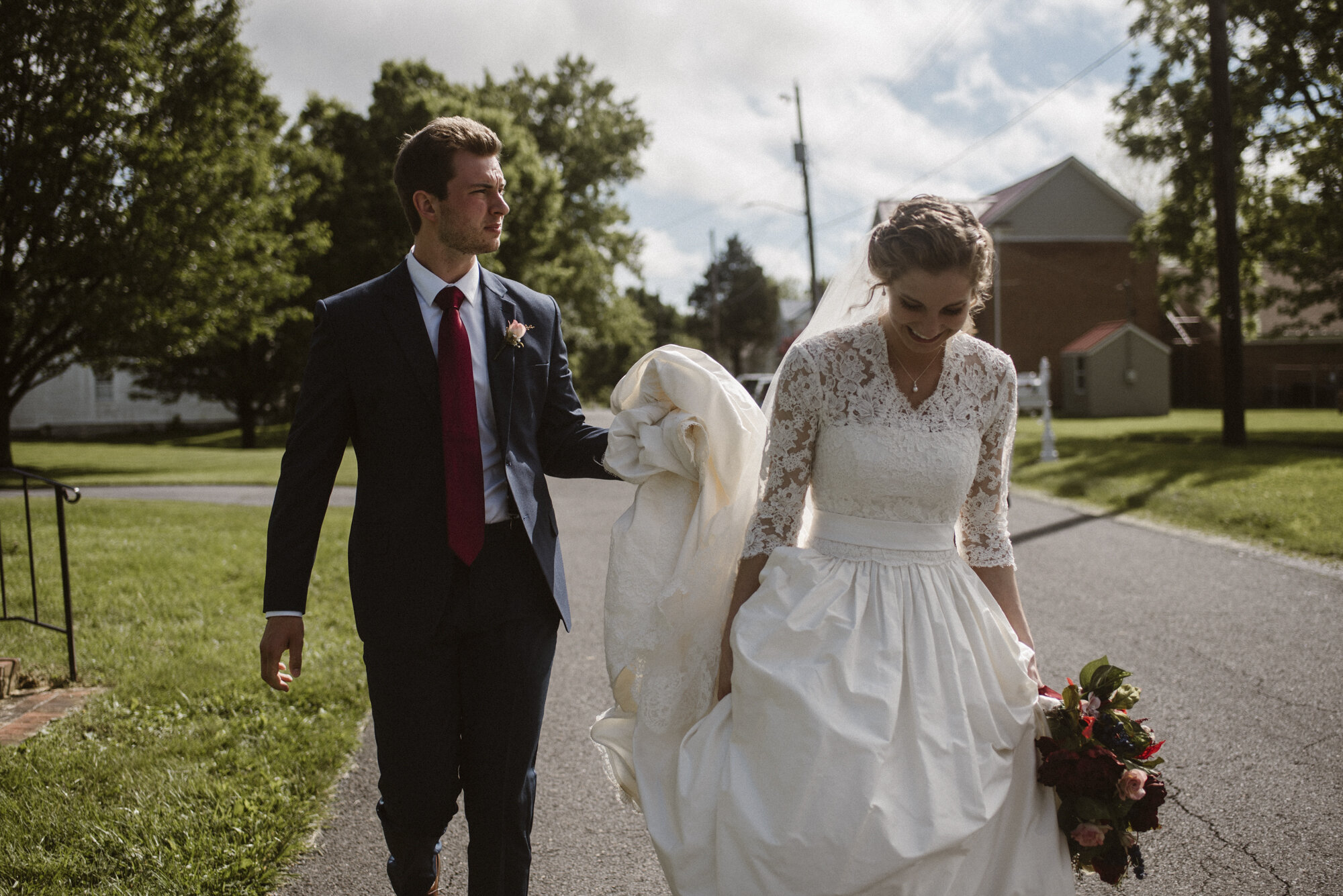 Alli and Mitchell - Rainy Backyard Wedding - Intimate Wedding - Fun Reception Photos - Virginia Wedding Photographer - Documentary Wedding Photography - White Sails Creative - Virginia Backyard Wedding Photographer_143.jpg