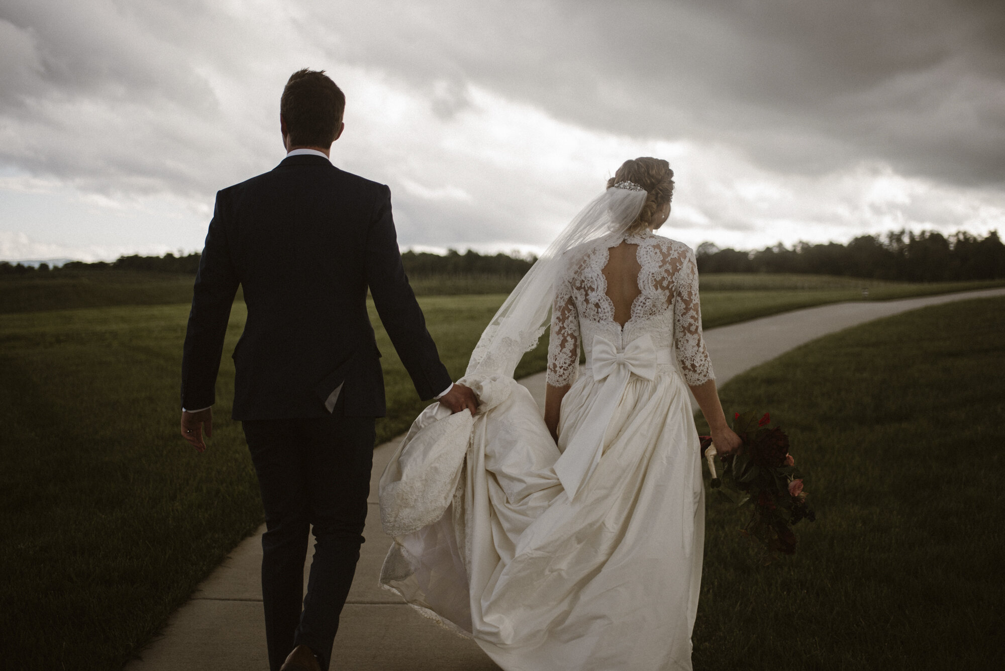 Alli and Mitchell - Rainy Backyard Wedding - Intimate Wedding - Fun Reception Photos - Virginia Wedding Photographer - Documentary Wedding Photography - White Sails Creative - Virginia Backyard Wedding Photographer_148.jpg