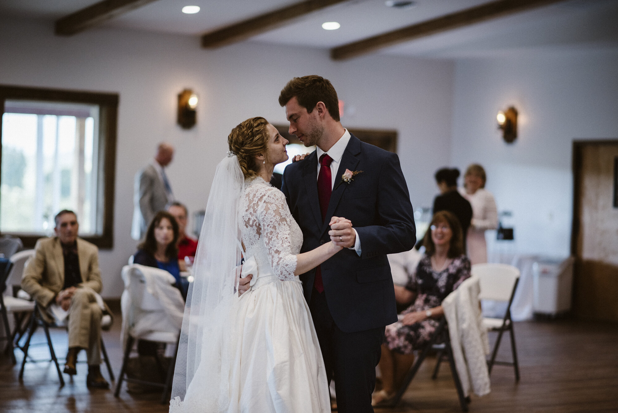 Alli and Mitchell - Rainy Backyard Wedding - Intimate Wedding - Fun Reception Photos - Virginia Wedding Photographer - Documentary Wedding Photography - White Sails Creative - Virginia Backyard Wedding Photographer_153.jpg