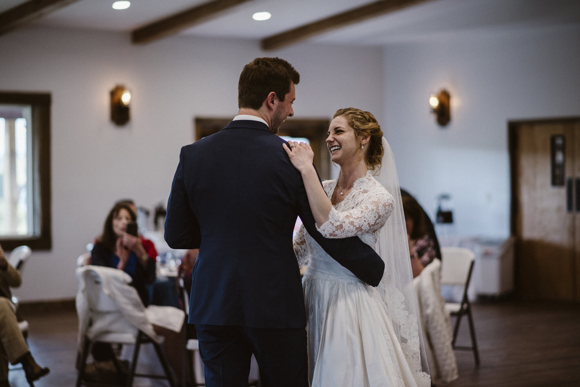 Alli and Mitchell - Rainy Backyard Wedding - Intimate Wedding - Fun Reception Photos - Virginia Wedding Photographer - Documentary Wedding Photography - White Sails Creative - Virginia Backyard Wedding Photographer_154.jpg