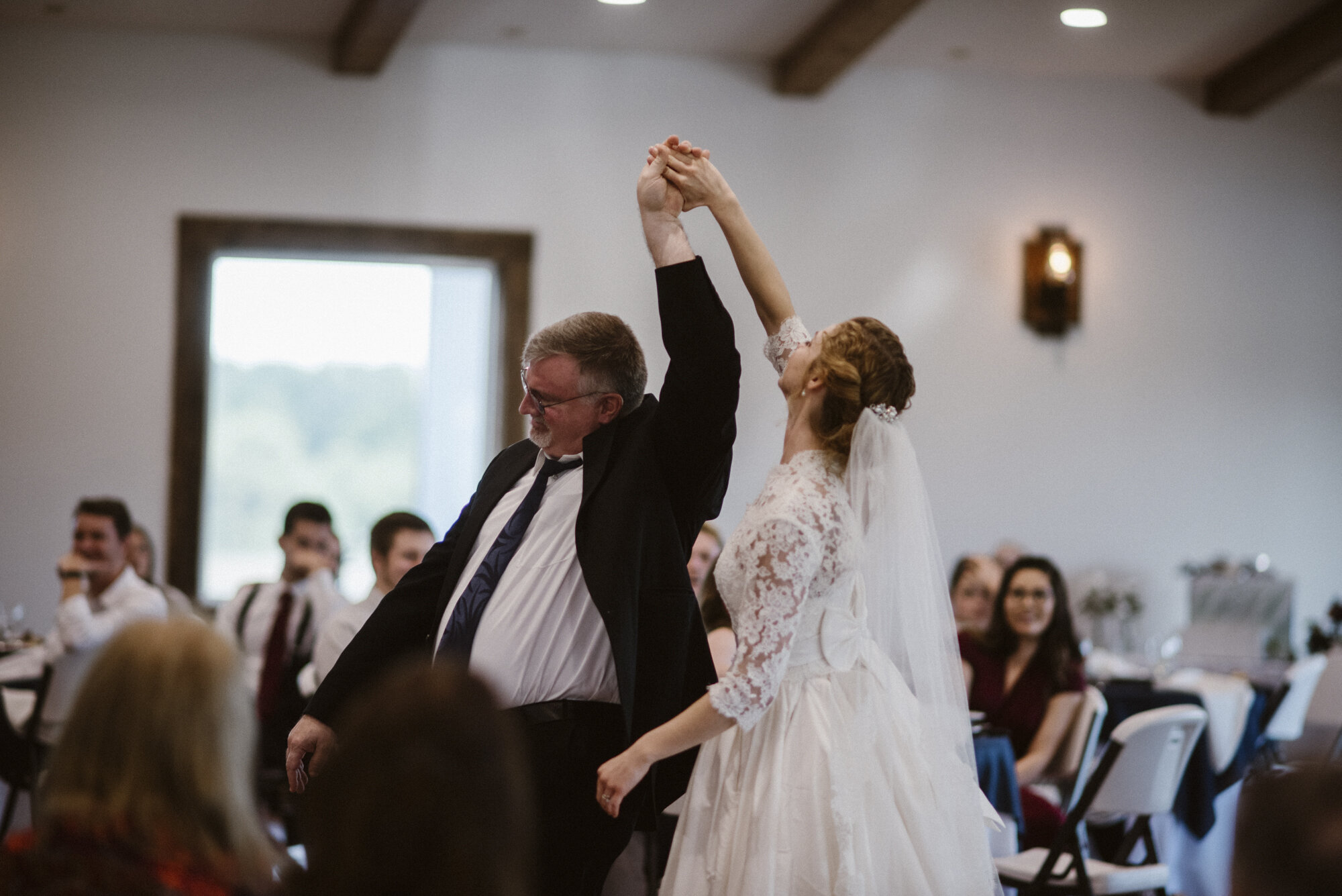 Alli and Mitchell - Rainy Backyard Wedding - Intimate Wedding - Fun Reception Photos - Virginia Wedding Photographer - Documentary Wedding Photography - White Sails Creative - Virginia Backyard Wedding Photographer_156.jpg