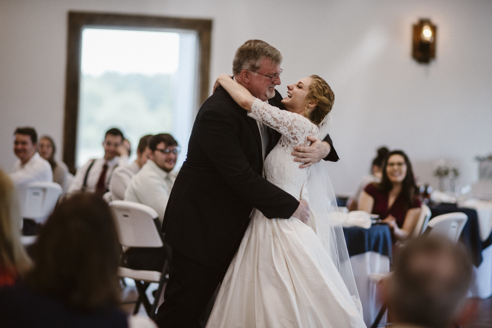 Alli and Mitchell - Rainy Backyard Wedding - Intimate Wedding - Fun Reception Photos - Virginia Wedding Photographer - Documentary Wedding Photography - White Sails Creative - Virginia Backyard Wedding Photographer_157.jpg