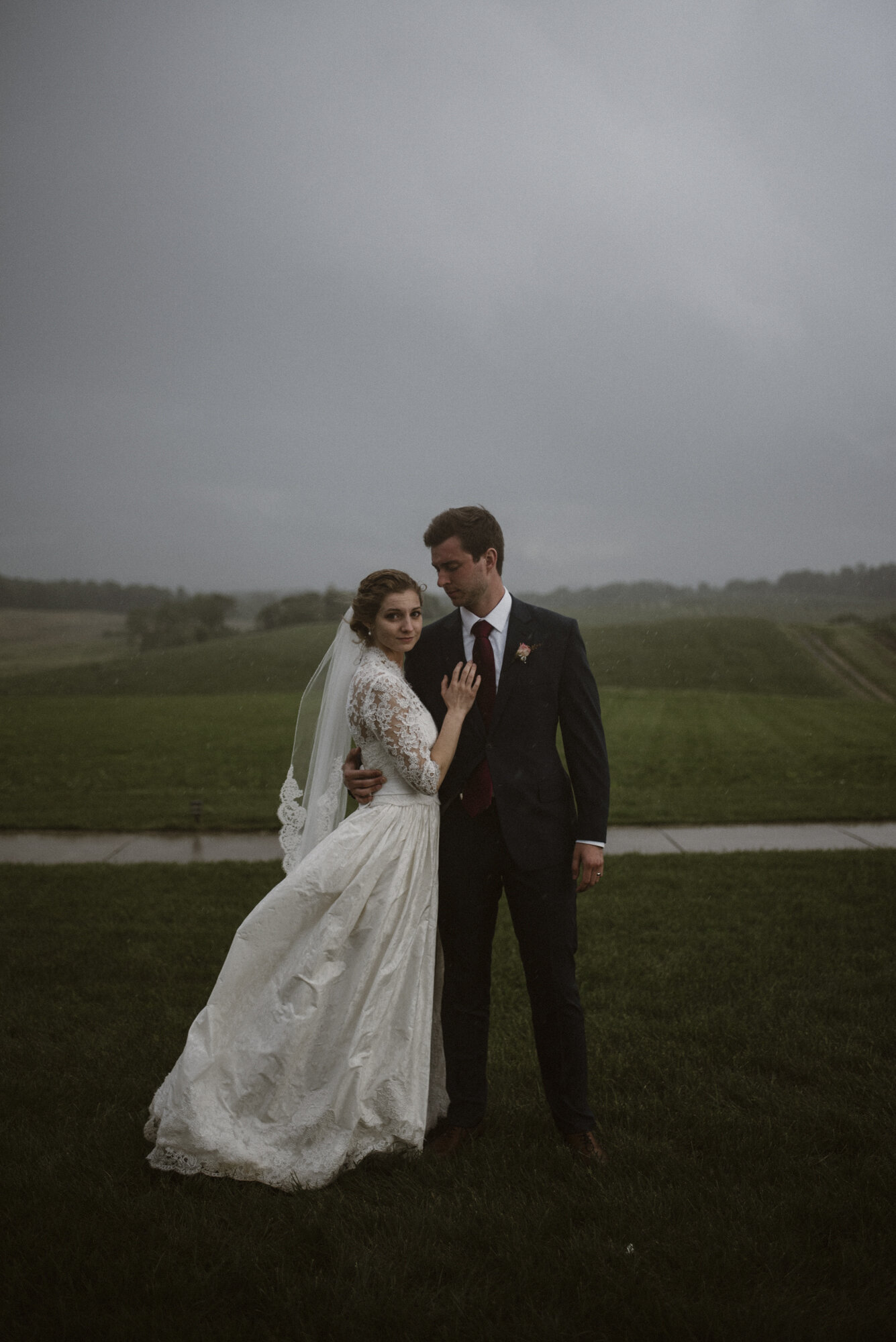 Alli and Mitchell - Rainy Backyard Wedding - Intimate Wedding - Fun Reception Photos - Virginia Wedding Photographer - Documentary Wedding Photography - White Sails Creative - Virginia Backyard Wedding Photographer_173.jpg