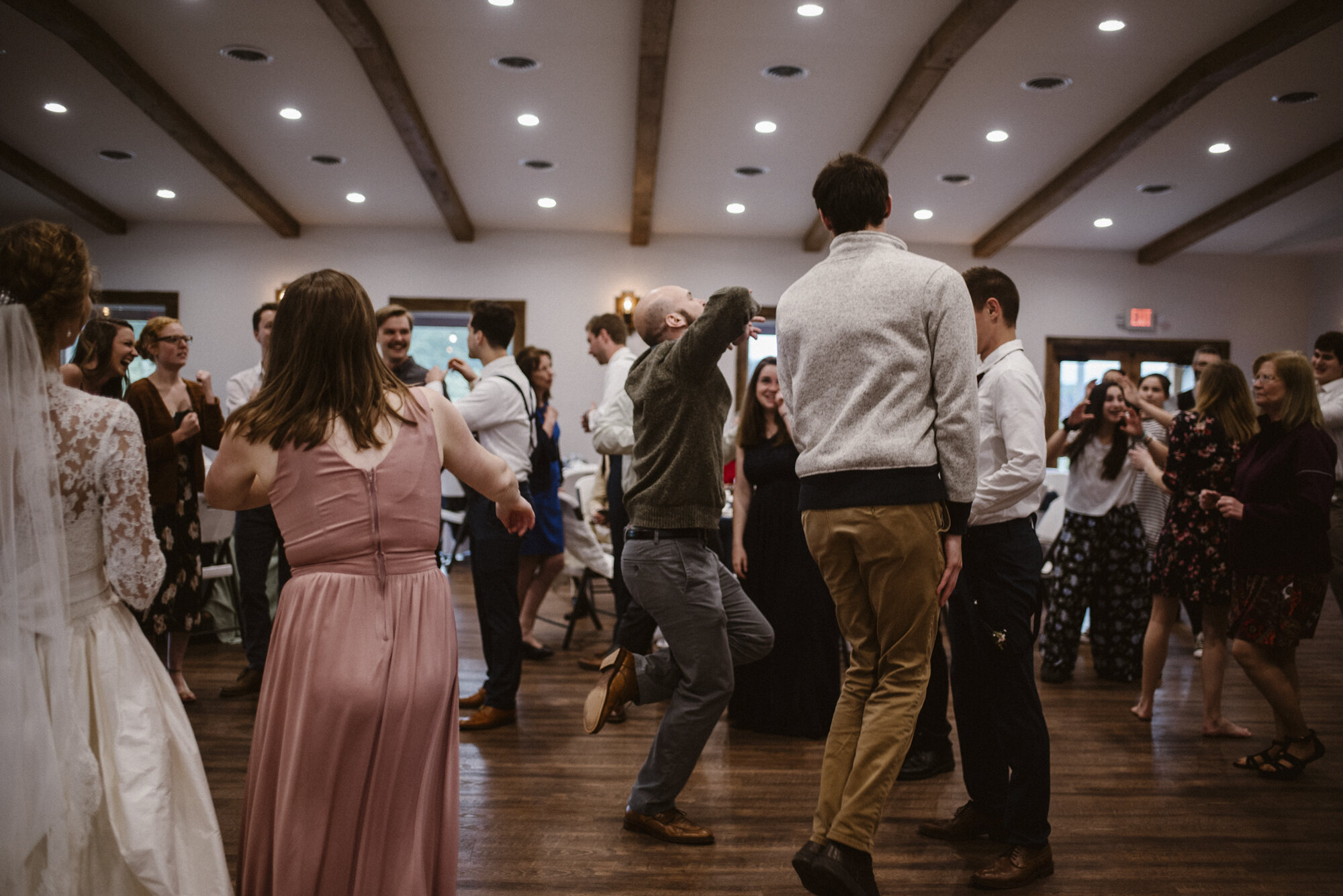 Alli and Mitchell - Rainy Backyard Wedding - Intimate Wedding - Fun Reception Photos - Virginia Wedding Photographer - Documentary Wedding Photography - White Sails Creative - Virginia Backyard Wedding Photographer_181.jpg