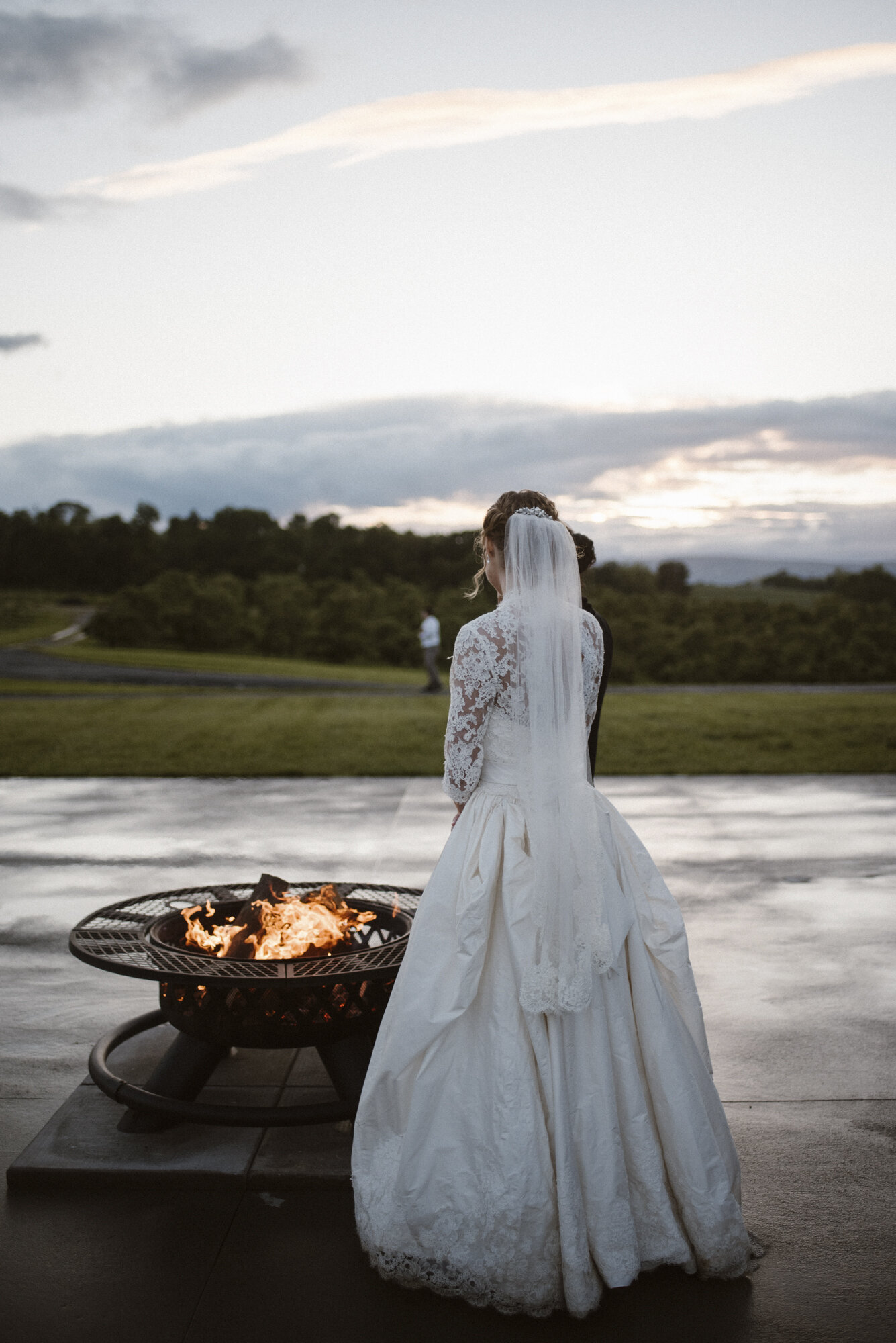 Alli and Mitchell - Rainy Backyard Wedding - Intimate Wedding - Fun Reception Photos - Virginia Wedding Photographer - Documentary Wedding Photography - White Sails Creative - Virginia Backyard Wedding Photographer_194.jpg