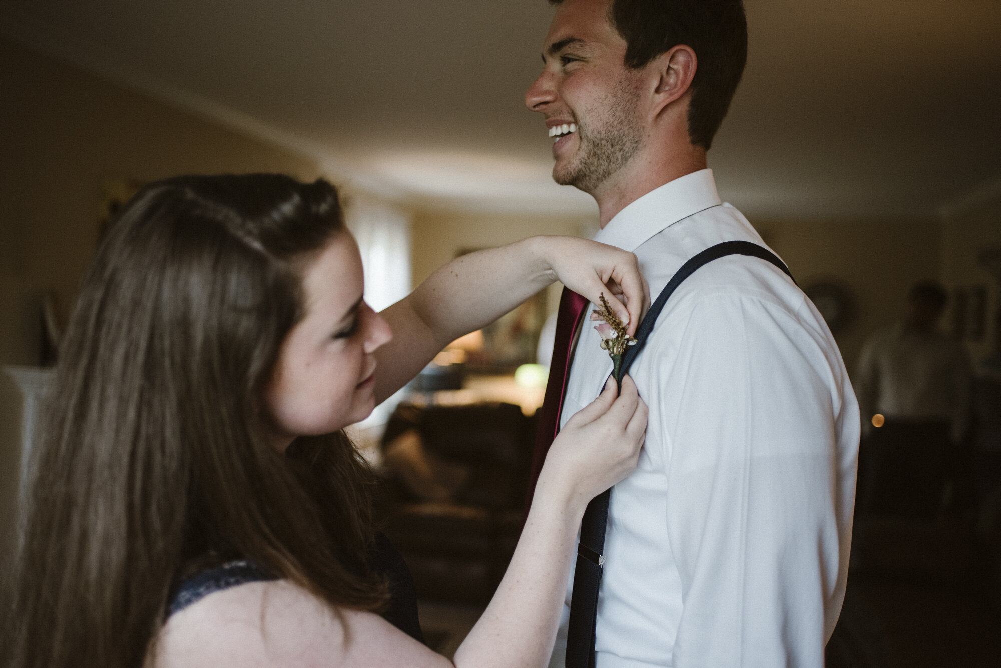 Alli and Mitchell - Rainy Backyard Wedding - Intimate Wedding - Fun Reception Photos - Virginia Wedding Photographer - Documentary Wedding Photography - White Sails Creative - Virginia Backyard Wedding Photographer.jpg