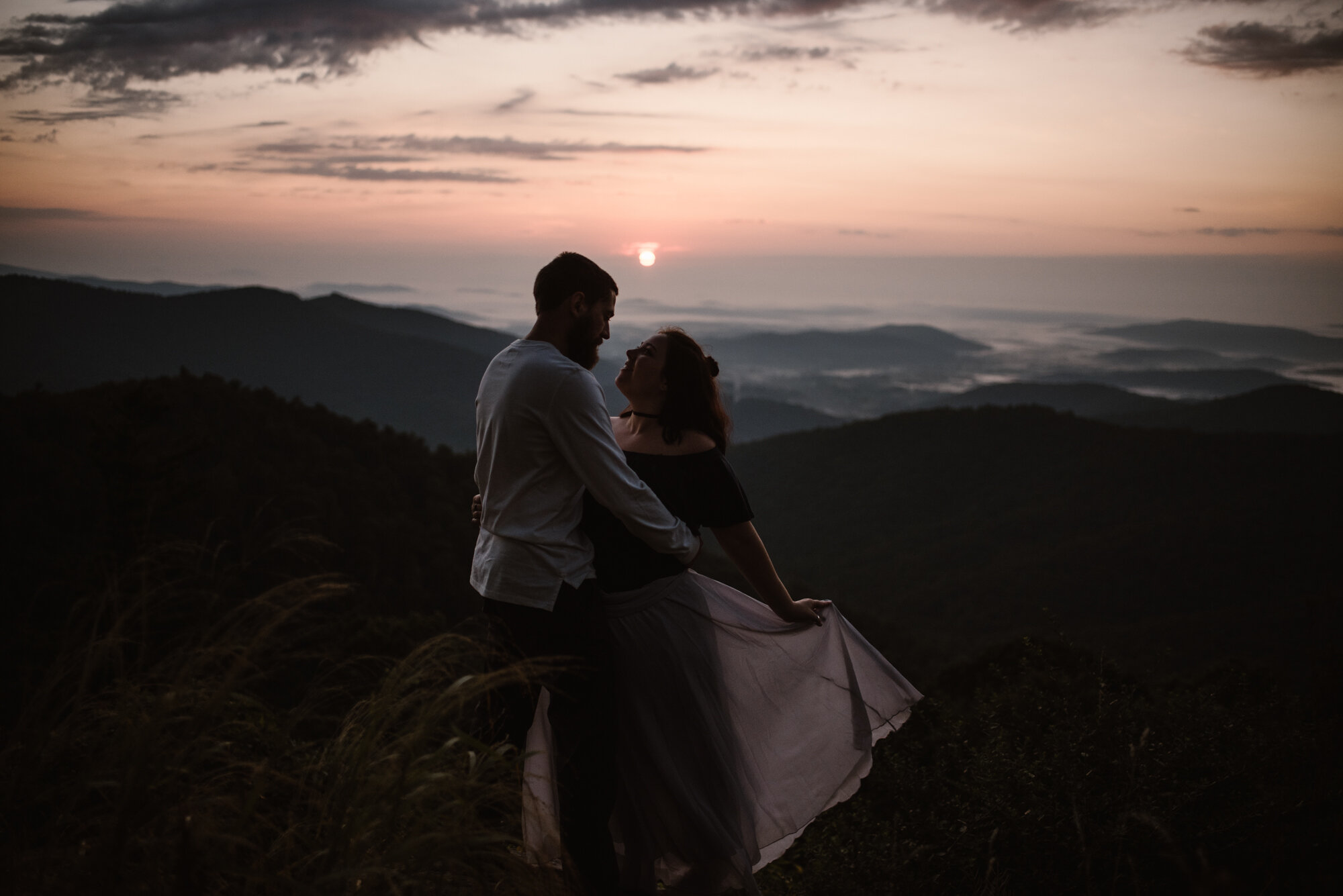 Sunrise Photoshoot - Adventurous Couple Session - Shenandoah National Park Photographer - White Sails Creative _15.jpg