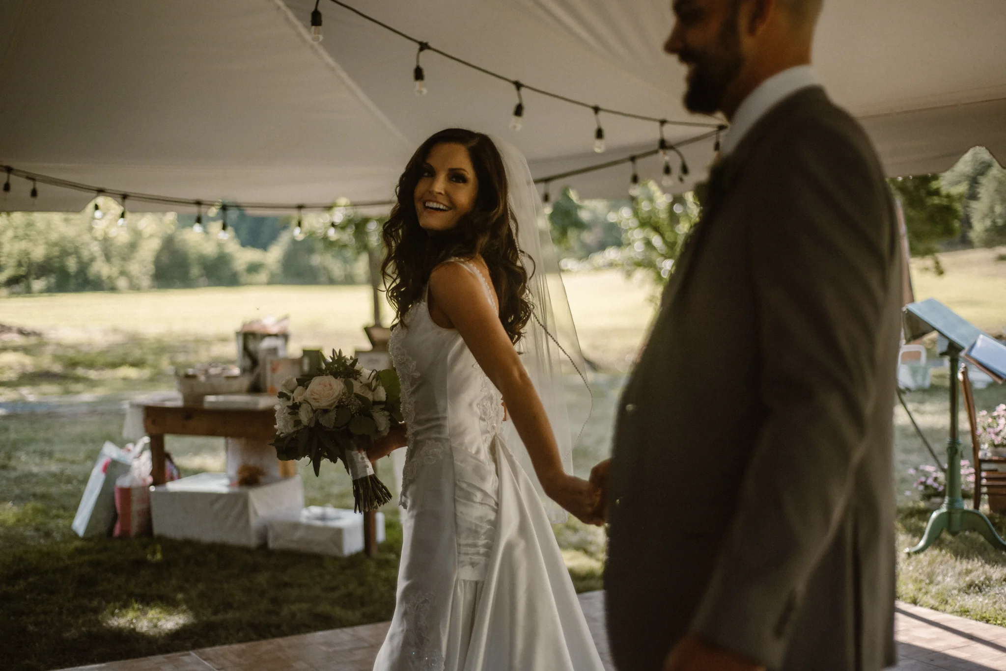 Virginia Backyard Wedding Inpiration - Virginia Farm Wedding - Backyard Summer Wedding - Barefoot Wedding - White Sails Creative_84.jpg