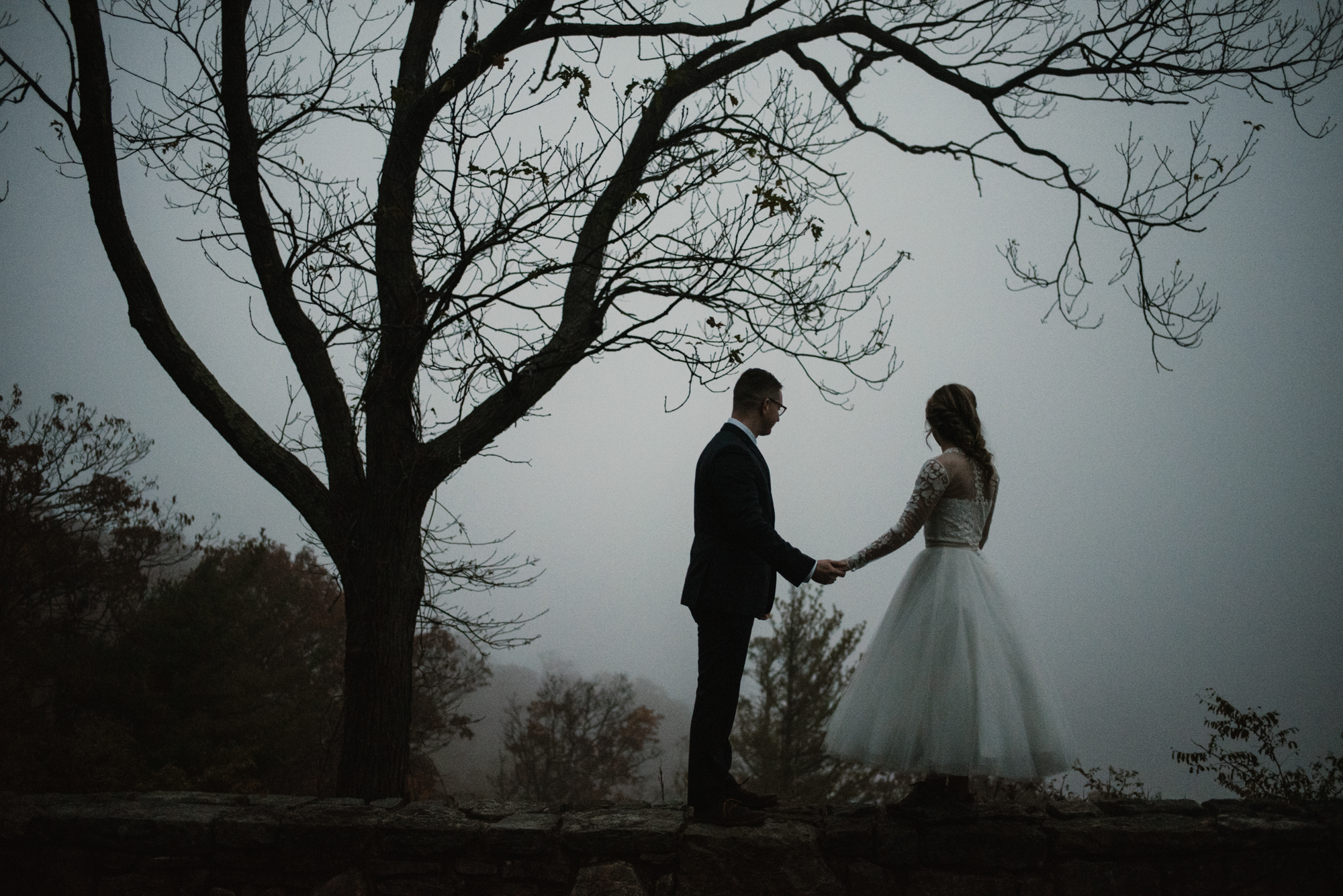 Fall Sunrise Elopement - Shenandoah National Park - Foggy Mountain Elopement - Halloween Elopement - White Sails Creative Photography_5.jpg