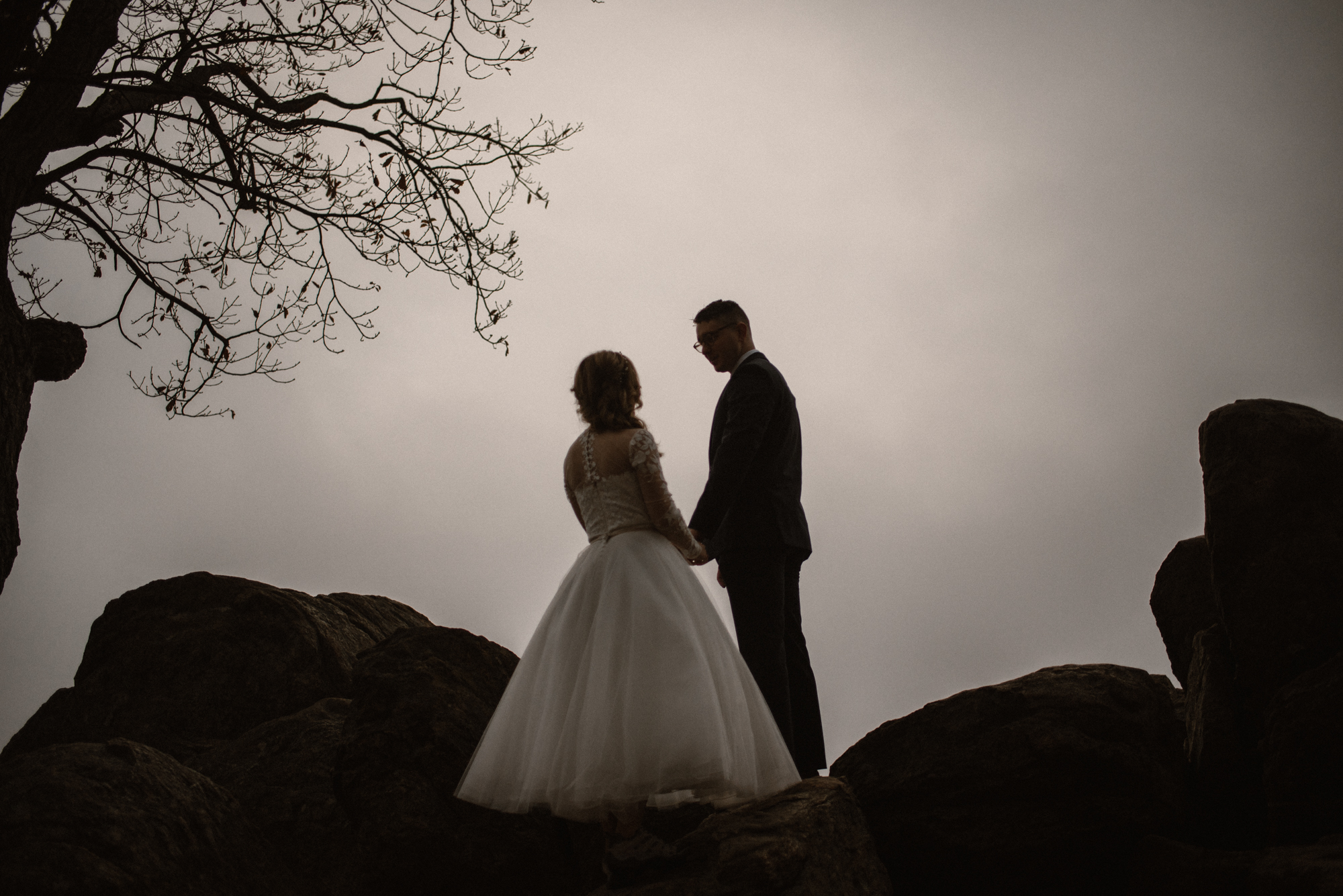 Fall Sunrise Elopement - Shenandoah National Park - Foggy Mountain Elopement - Halloween Elopement - White Sails Creative Photography_15.jpg