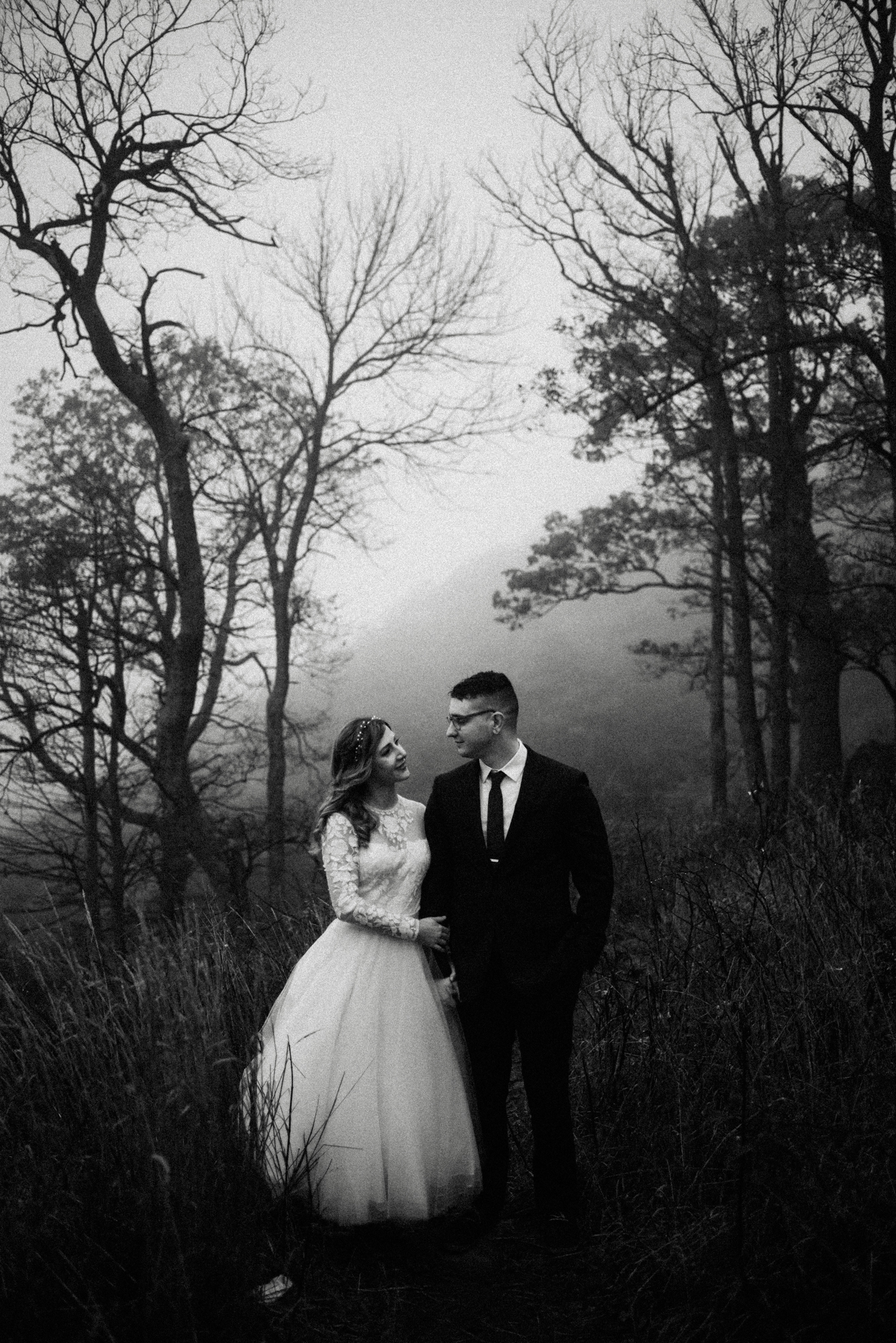 Fall Sunrise Elopement - Shenandoah National Park - Foggy Mountain Elopement - Halloween Elopement - White Sails Creative Photography_29.jpg