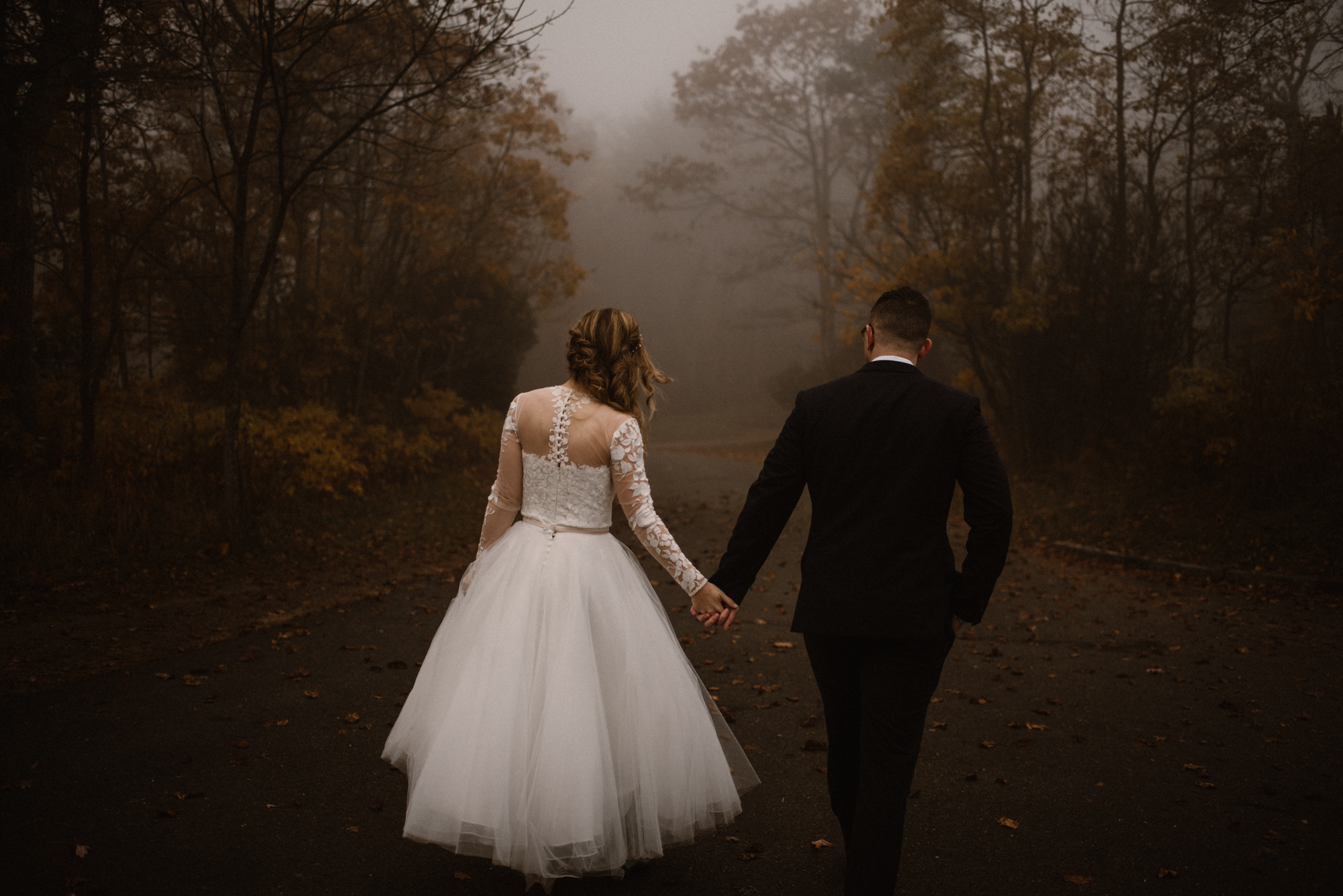 Fall Sunrise Elopement - Shenandoah National Park - Foggy Mountain Elopement - Halloween Elopement - White Sails Creative Photography_36.jpg