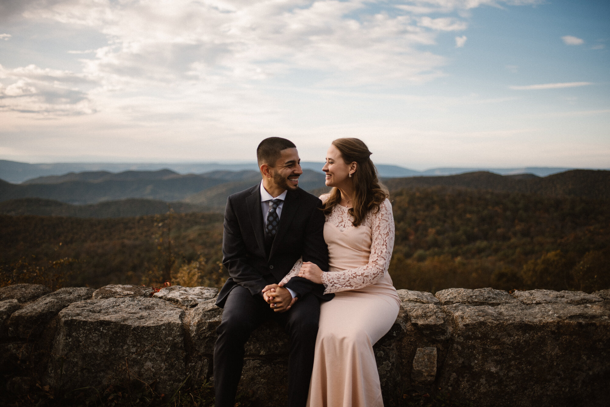 Elopement in the Blue Ridge Mountains - Adventure Wedding in Shenandoah National Park - National Park Wedding - Blue Ridge Mountain Wedding - Skyline Drive Photographer - Shenandoah National Park Photographer_34.jpg