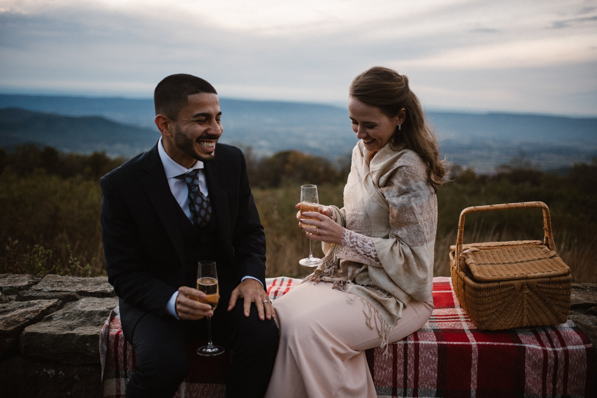 Elopement in the Blue Ridge Mountains - Adventure Wedding in Shenandoah National Park - National Park Wedding - Blue Ridge Mountain Wedding - Skyline Drive Photographer - Shenandoah National Park Photographer_58.jpg