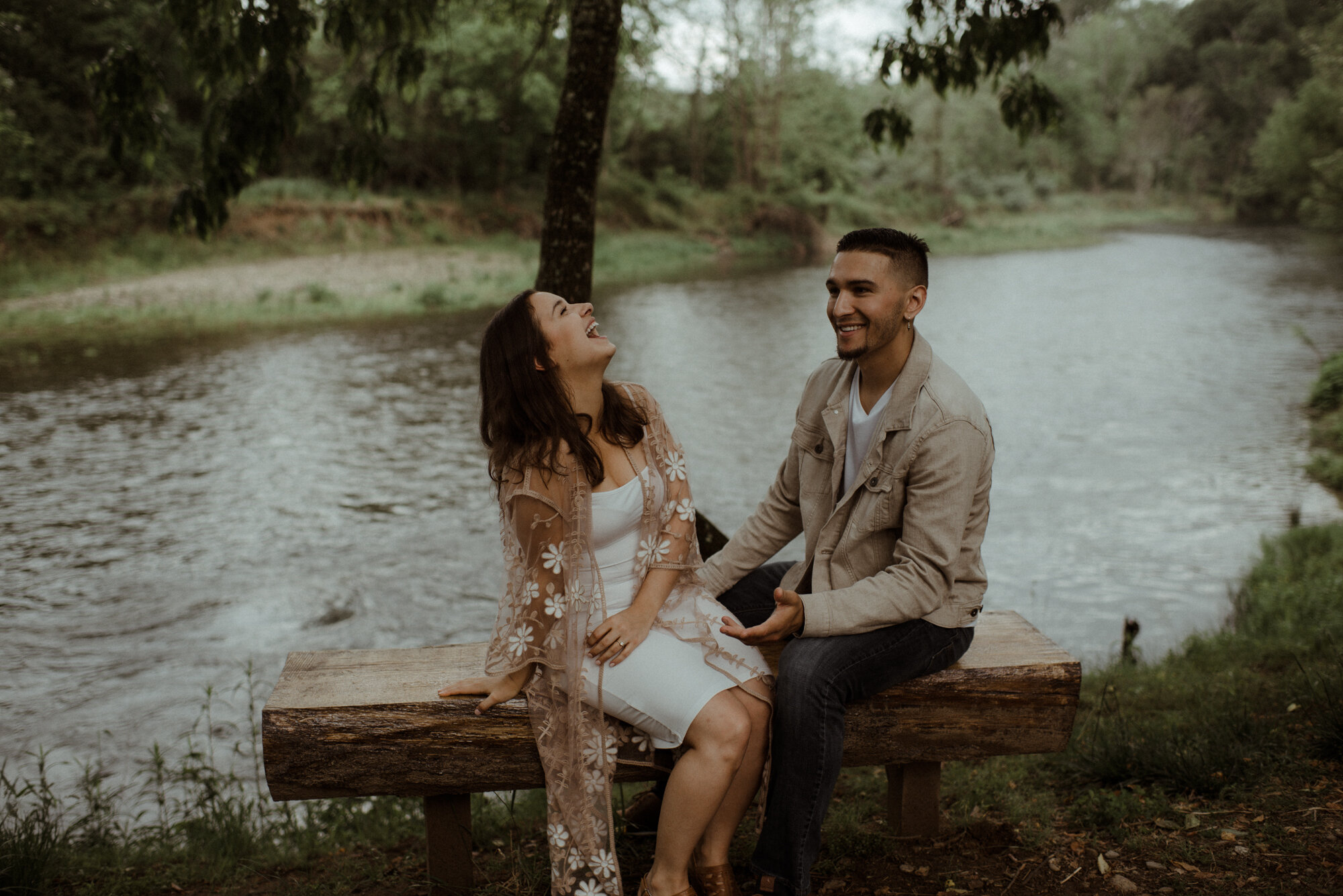 Antonia and Joey - Shenandoah River Engagement Session - Cabin and Bonfire Engagement Session - Blue Ridge Mountain Engagement.jpg