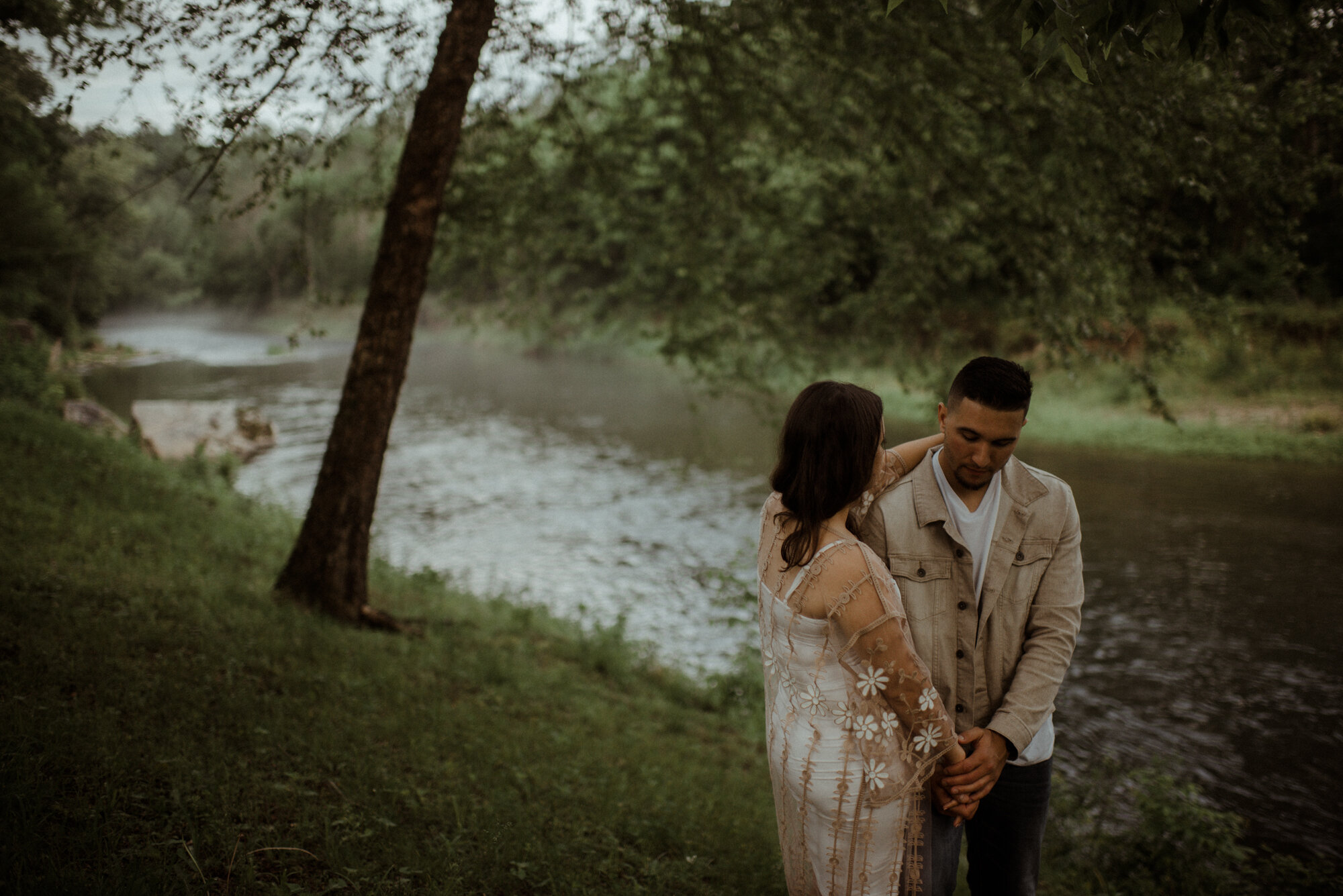 Antonia and Joey - Shenandoah River Engagement Session - Cabin and Bonfire Engagement Session - Blue Ridge Mountain Engagement_16.jpg