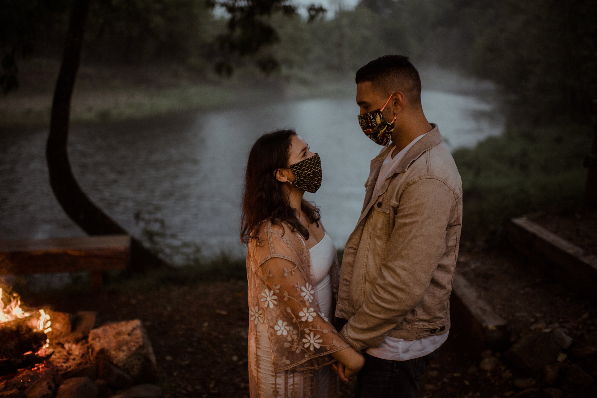Antonia and Joey - Shenandoah River Engagement Session - Cabin and Bonfire Engagement Session - Blue Ridge Mountain Engagement_26.jpg