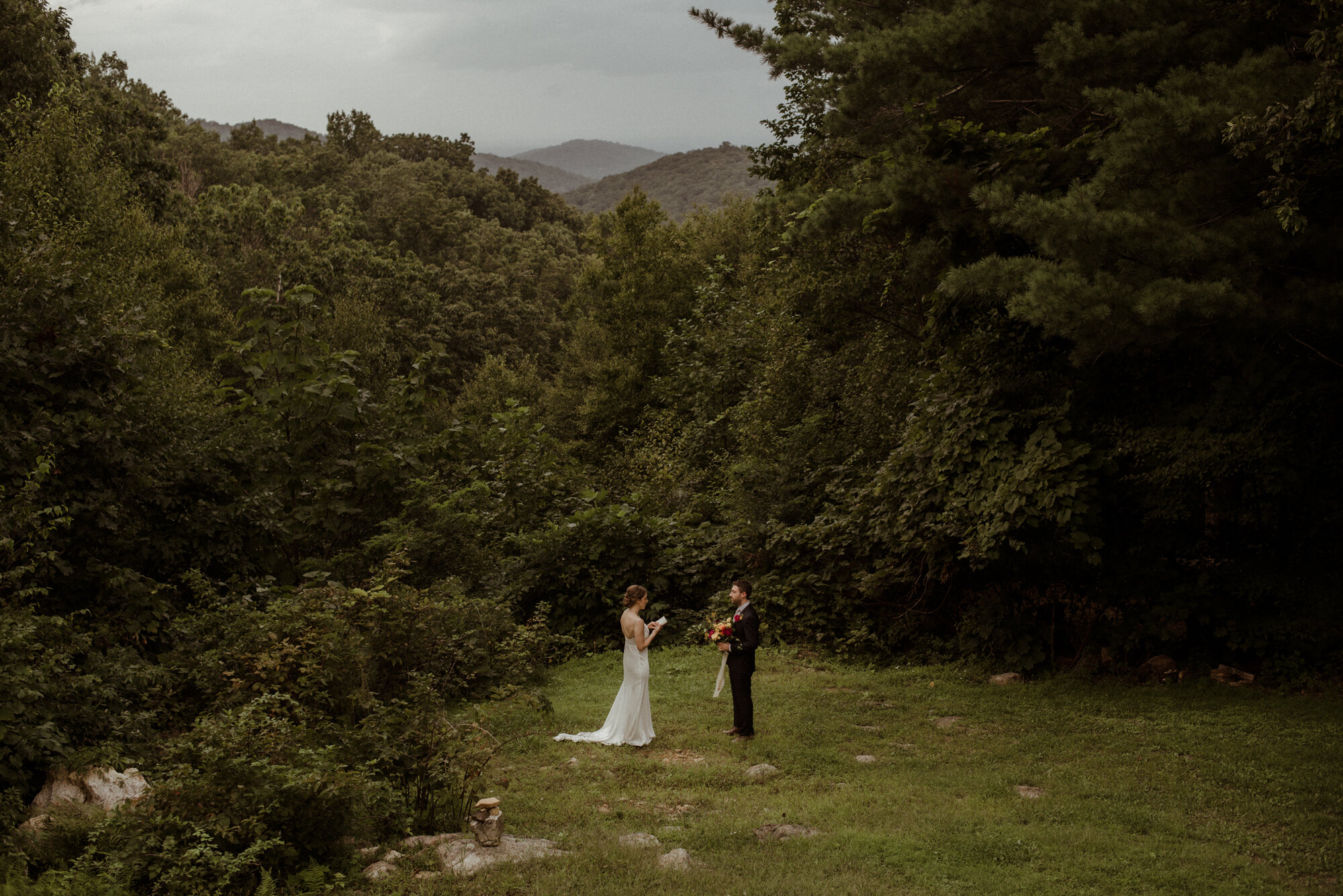 Shenandoah National Park Elopement - Cabin Wedding in Virginia - Blue Ridge Mountain Elopement - White Sails Creative - Adventure Wedding Photography - Waterfall Elopement_10.jpg