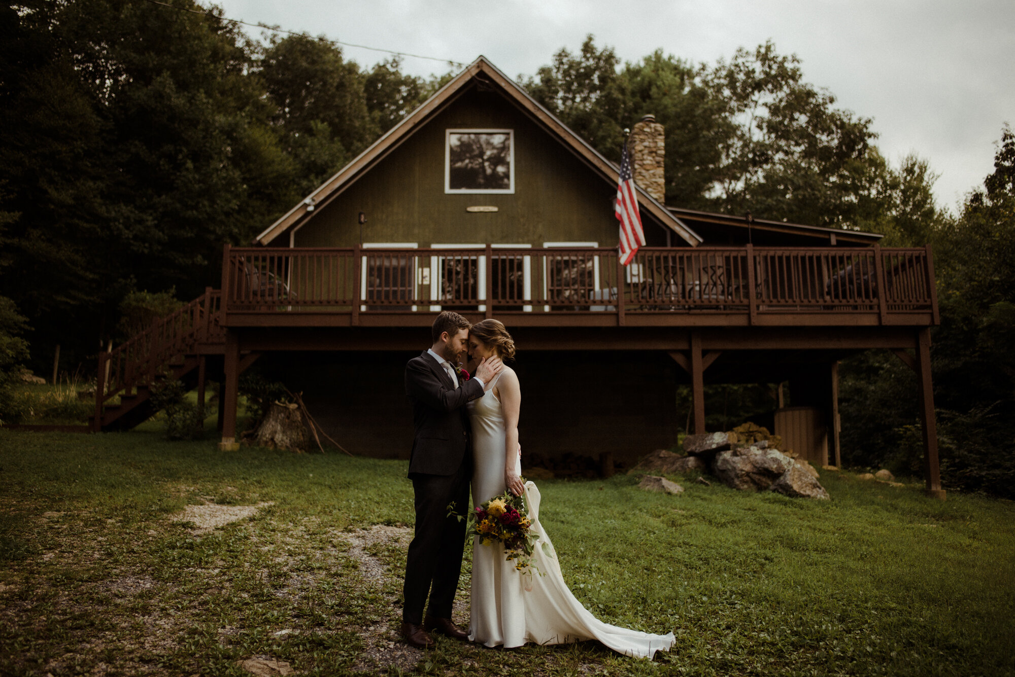 Shenandoah National Park Elopement - Cabin Wedding in Virginia - Blue Ridge Mountain Elopement - White Sails Creative - Adventure Wedding Photography - Waterfall Elopement_21.jpg
